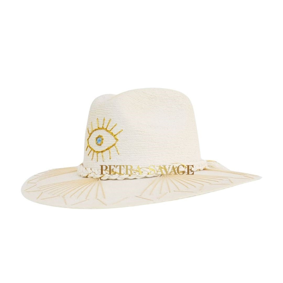 The Eye Straw Indiana Crown Hat