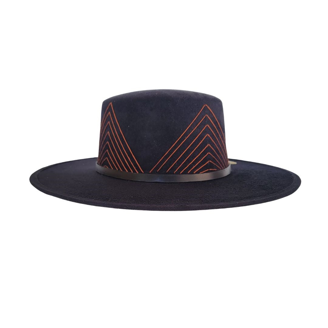 Wies Boater Crown Hat