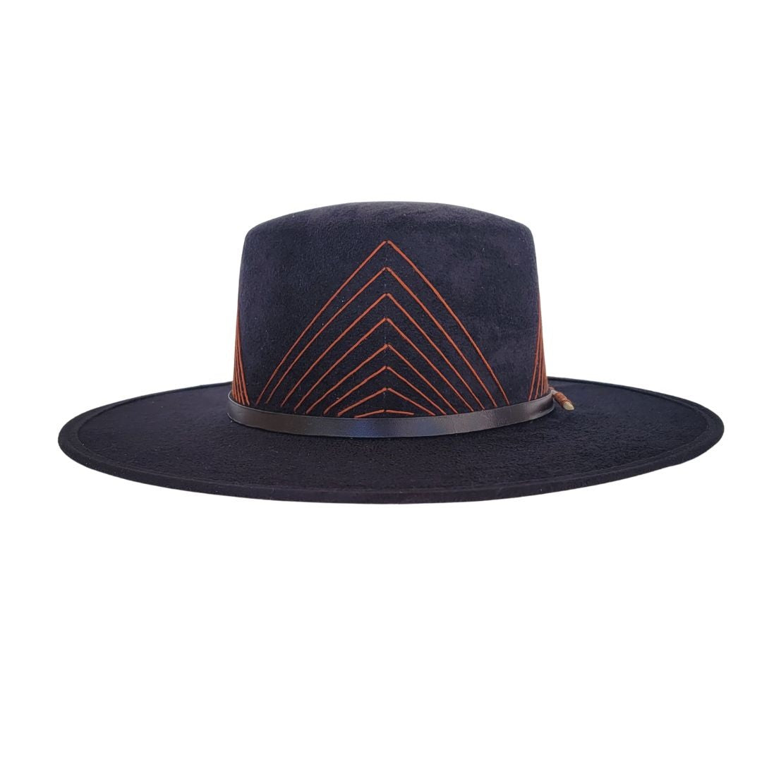 Wies Boater Crown Hat