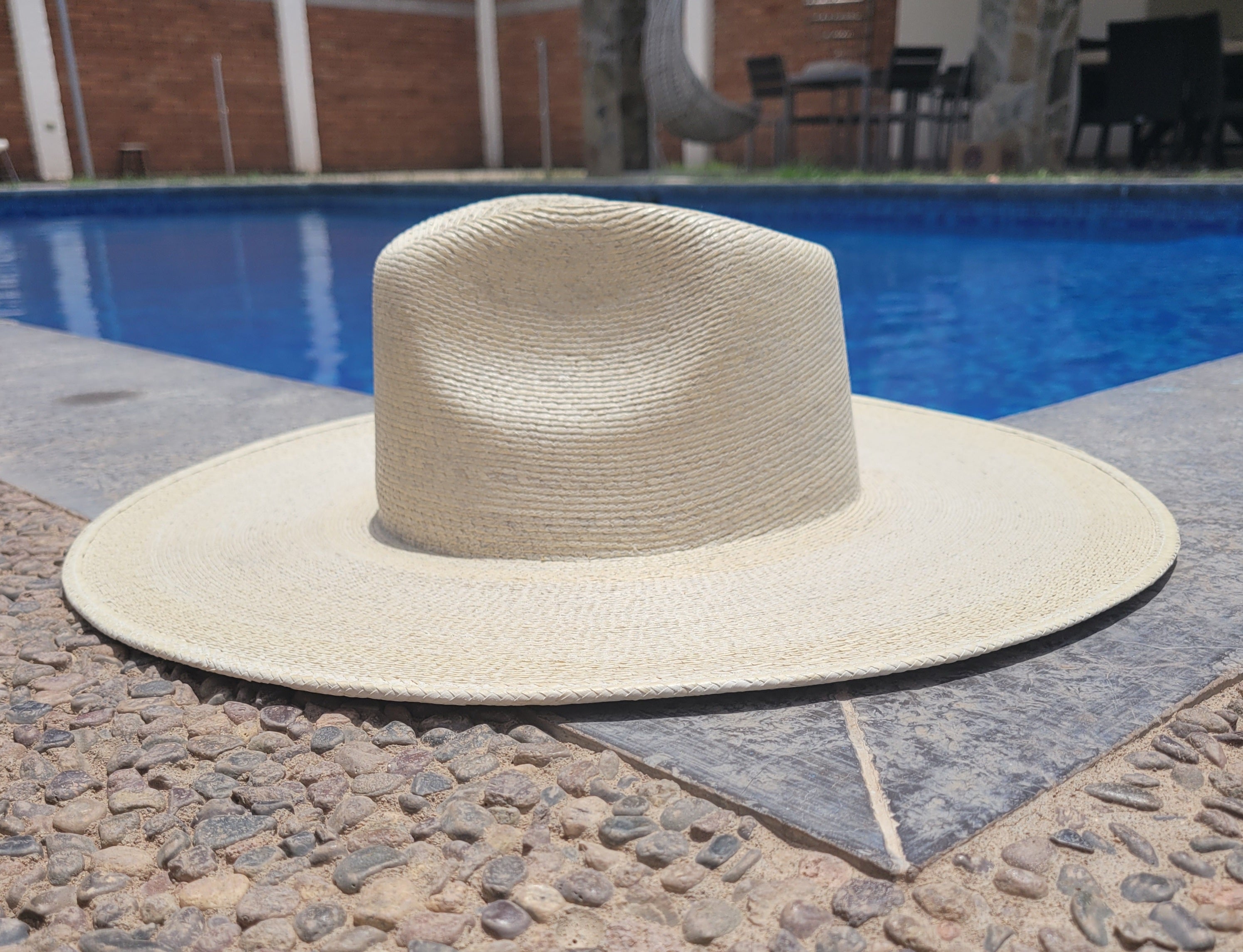 Macaria Straw Western Crown Hat