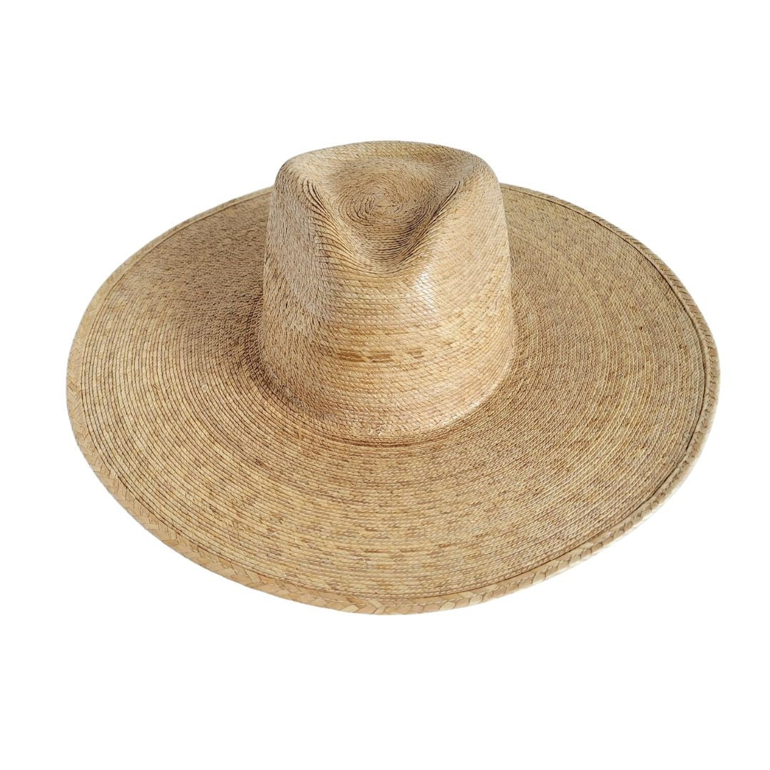 Clelia Straw Western Crown Hat
