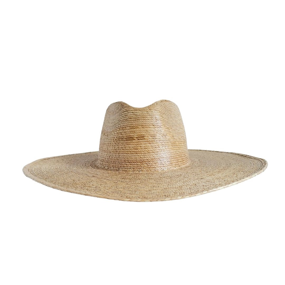 Clelia Straw Western Crown Hat