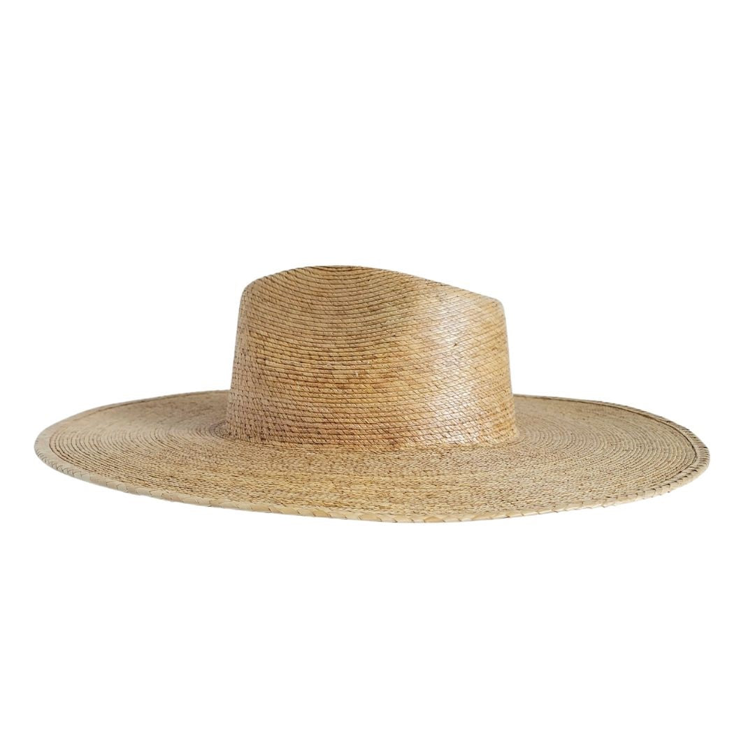 Clelia Straw Western Crown Hat