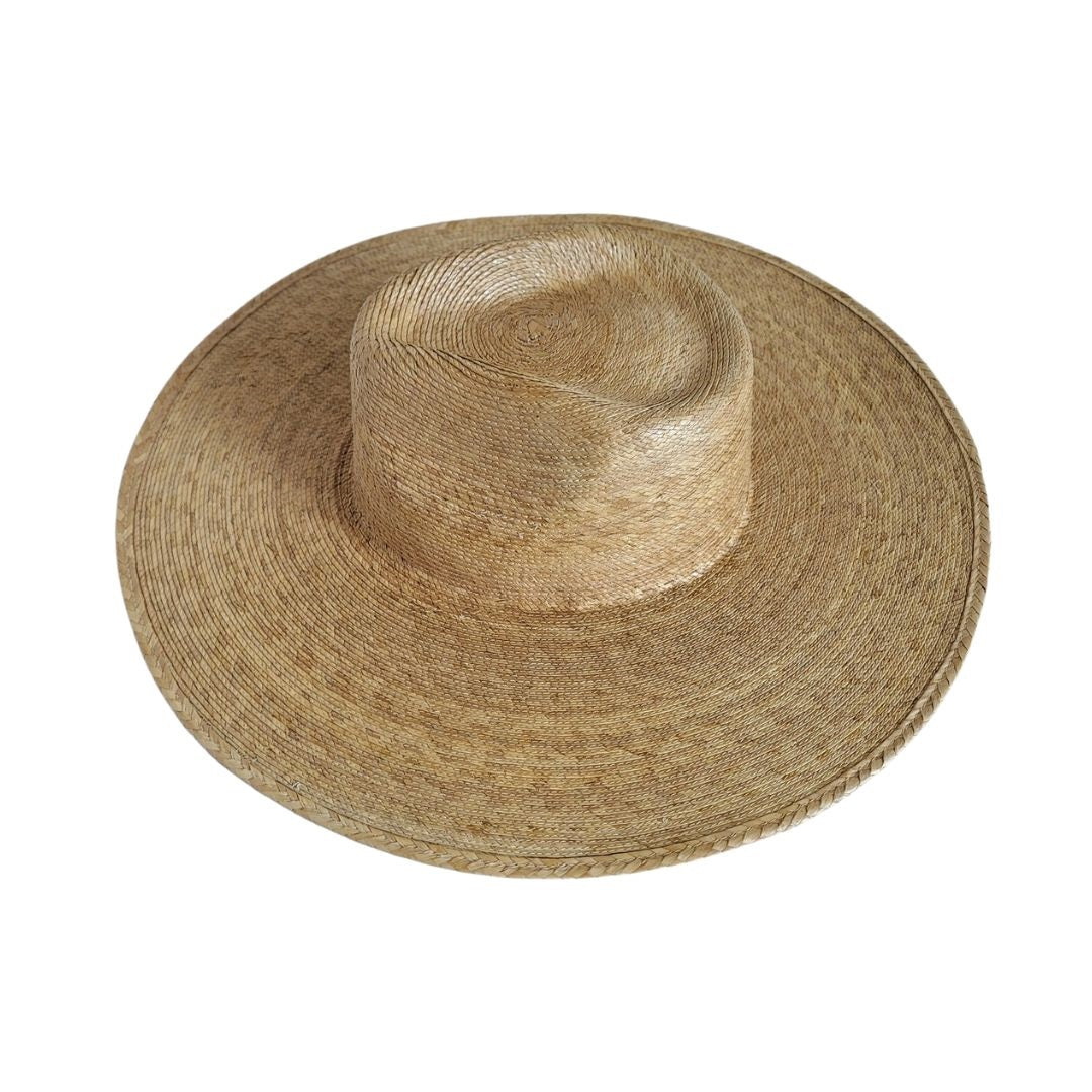 Clelia Straw Western Crown Hat