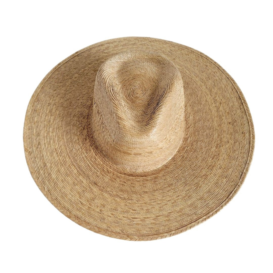 Clelia Straw Western Crown Hat