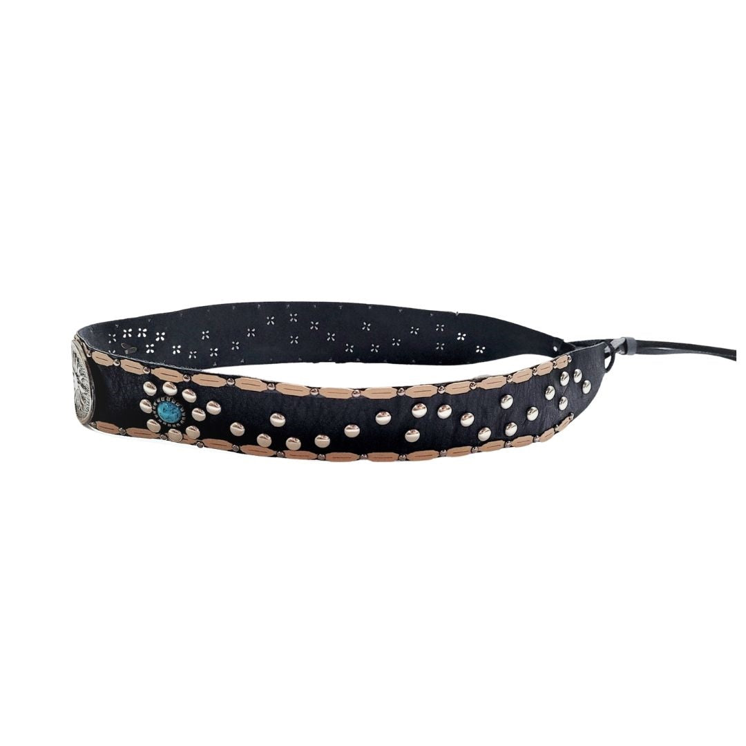 Bohemian Vegan Leather Hat Band