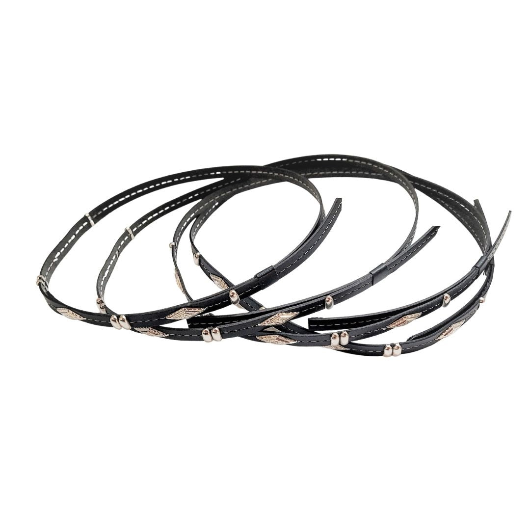 Western Style Vegan Leather Band