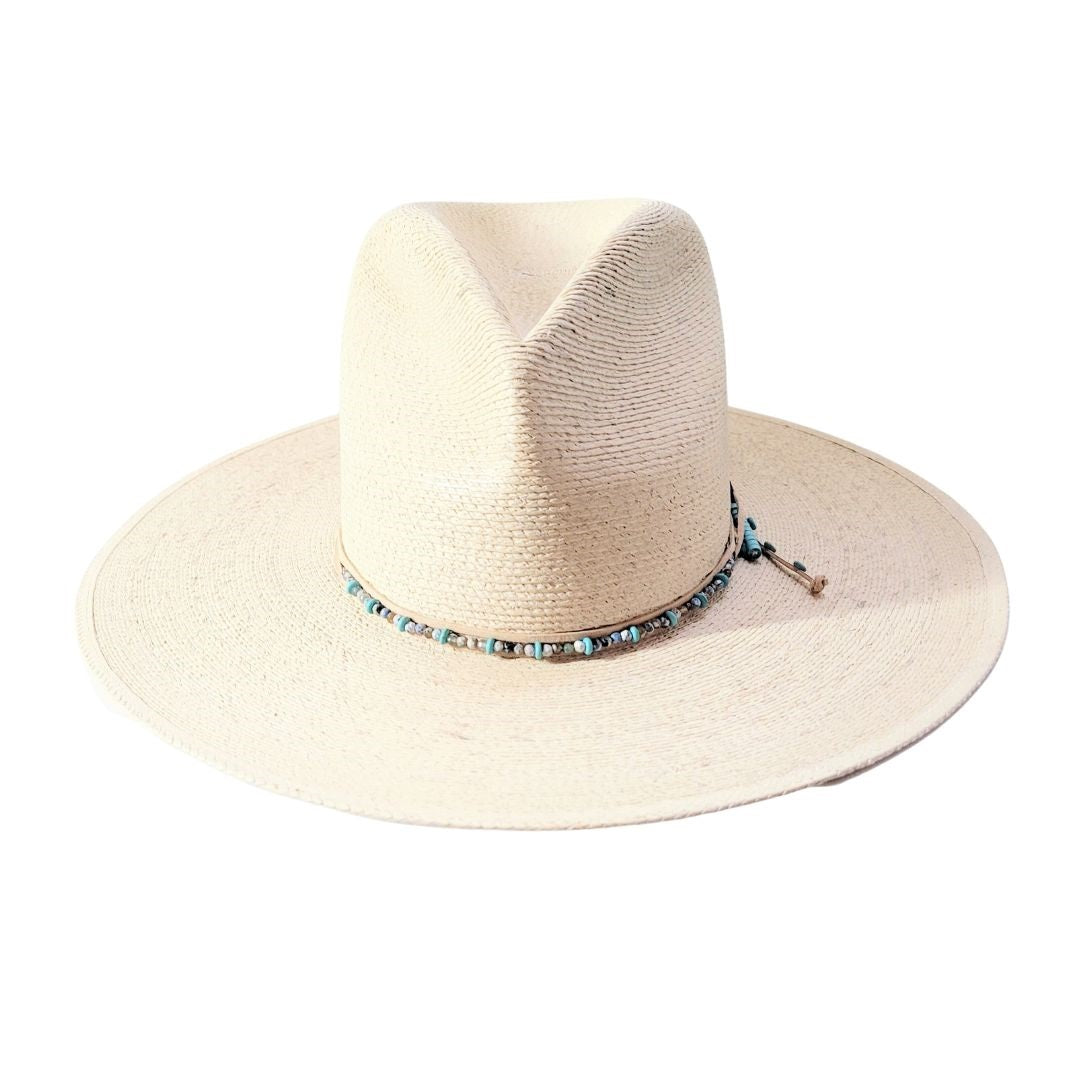 Layne Straw Western Pinch Crown Hat