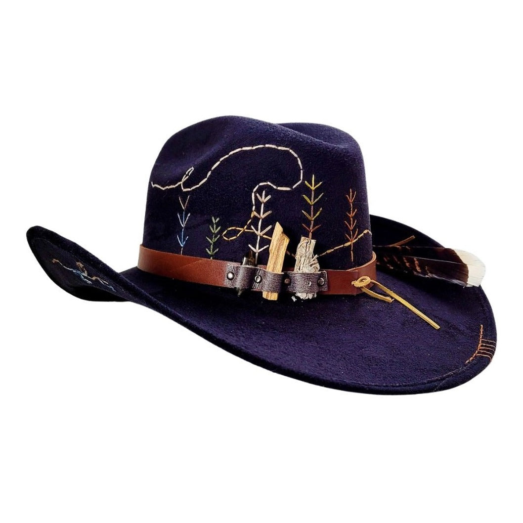 Page Cowboy Crown Hat