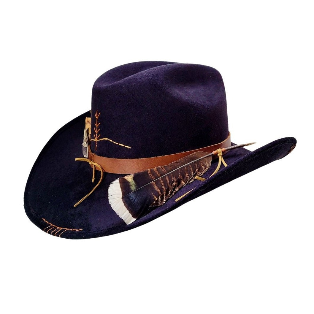 Page Cowboy Crown Hat
