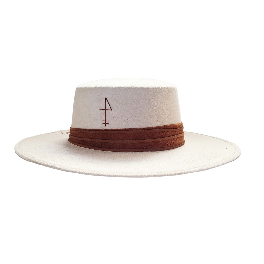 Tasha Boater Crown Hat