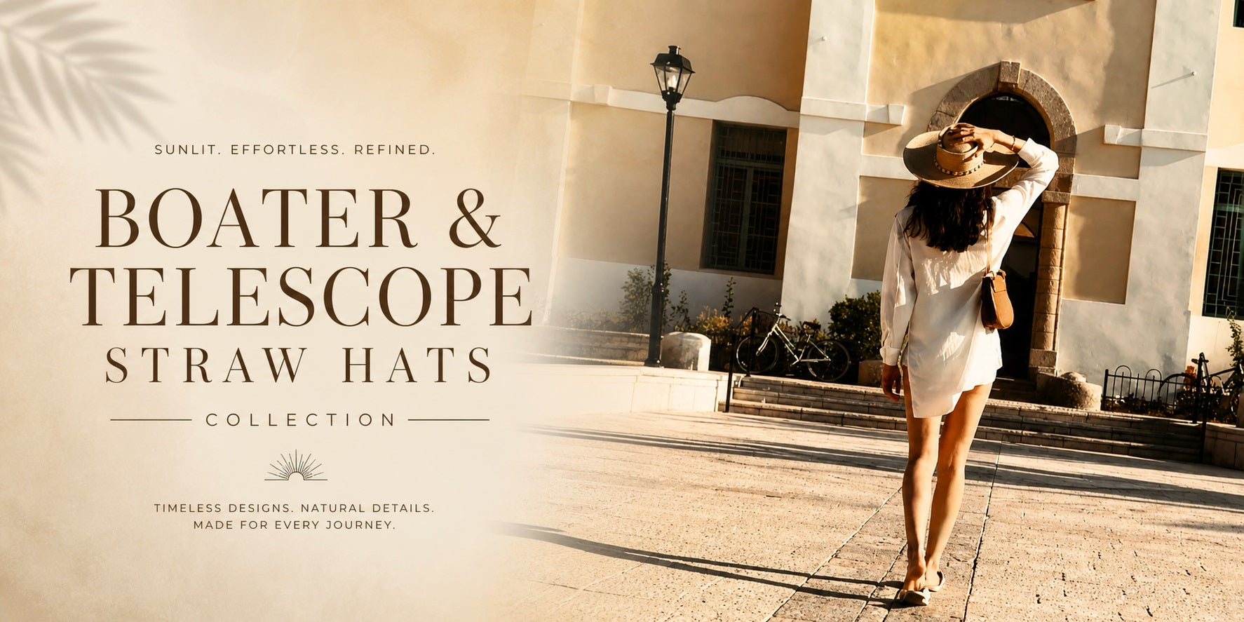 Boater and Telescope  Hats
