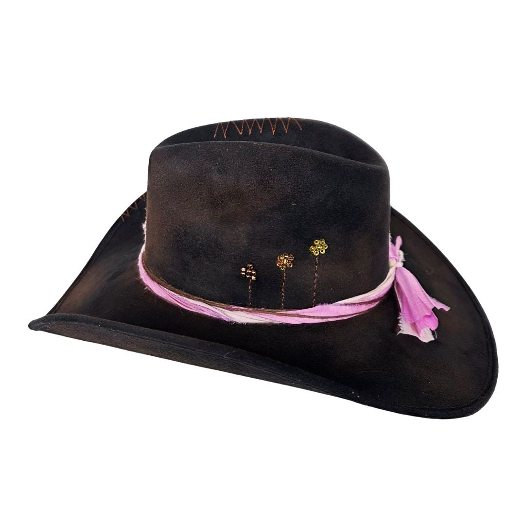 Alora Cowboy Crown Hat