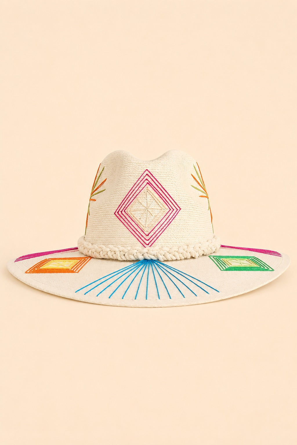 Aglaea Straw Indiana Crown Hat