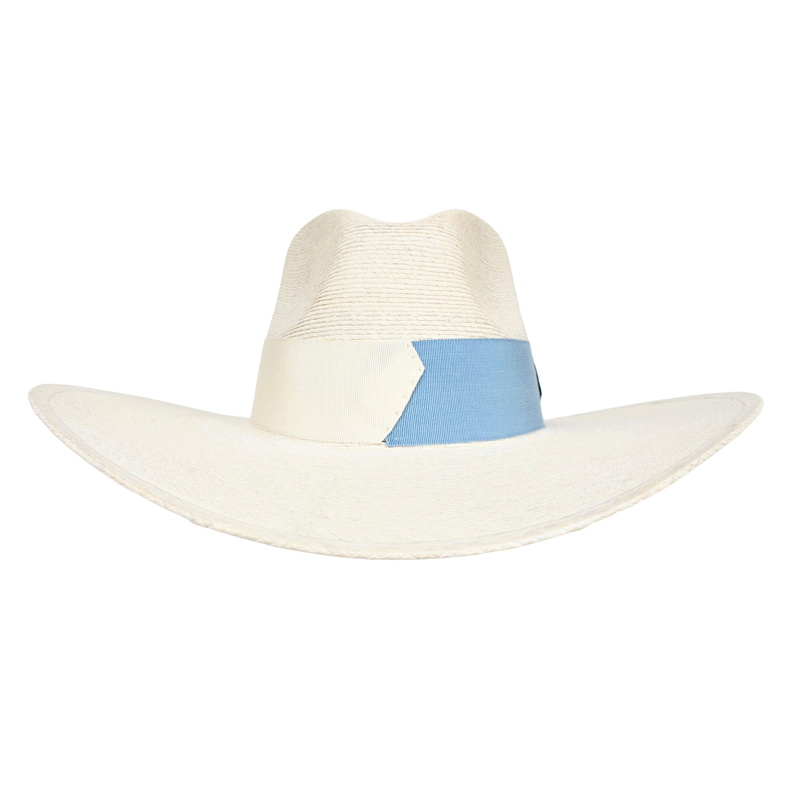 Alcina Straw Western Crown Hat