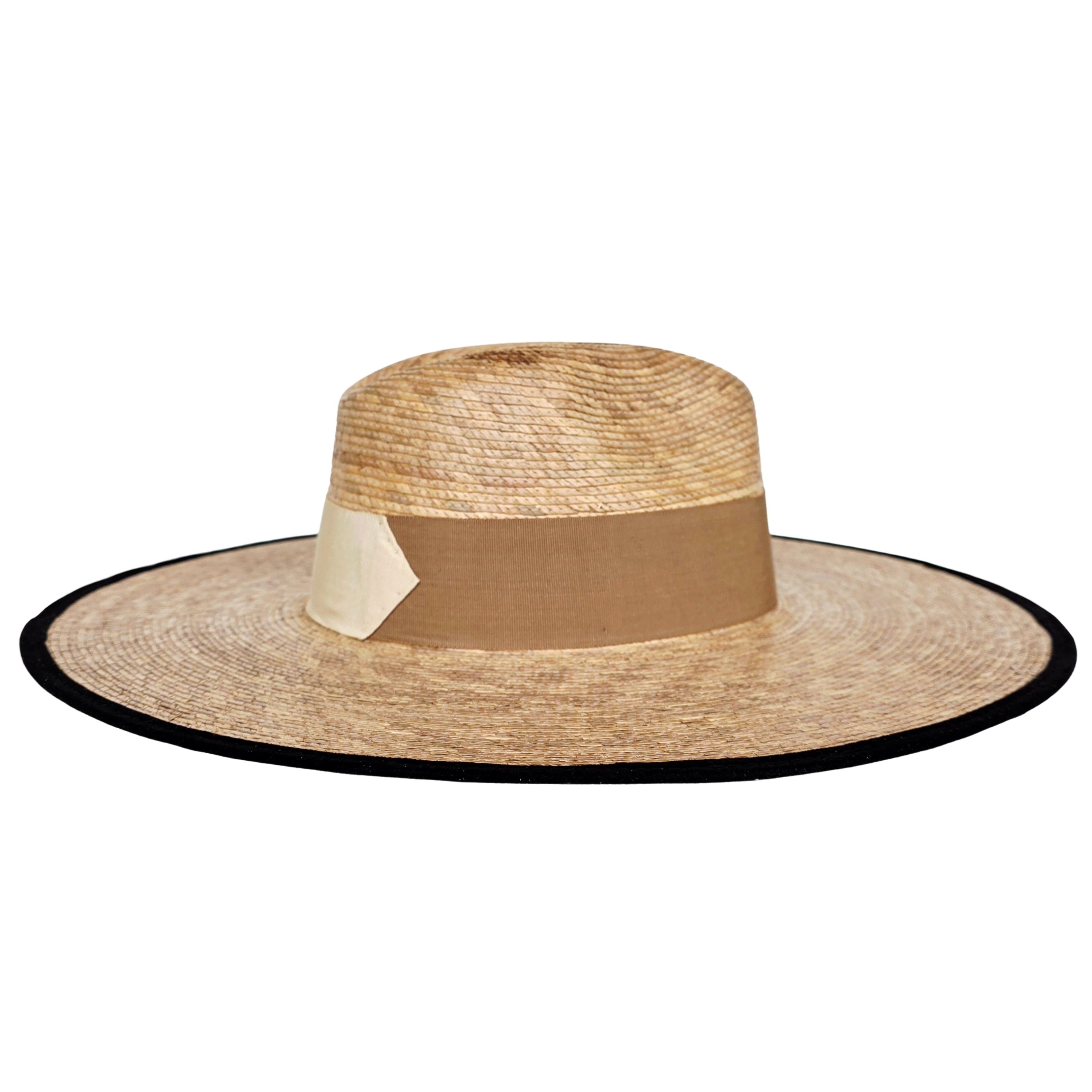 Alena Straw Explorer Crown Hat