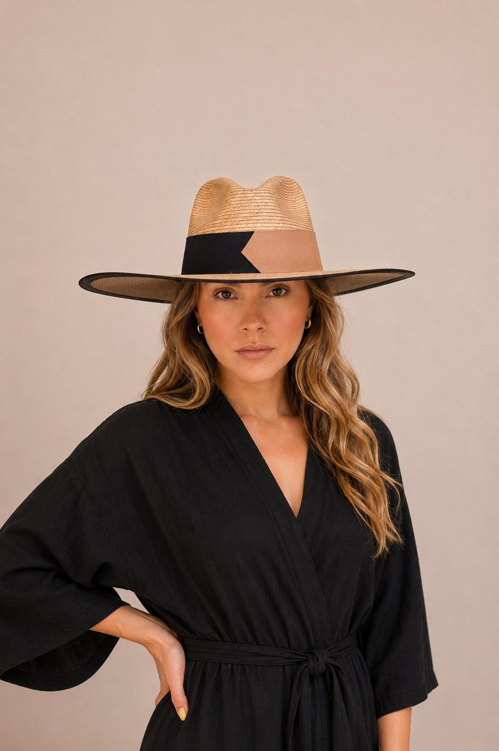 Alena Straw Explorer Crown Hat