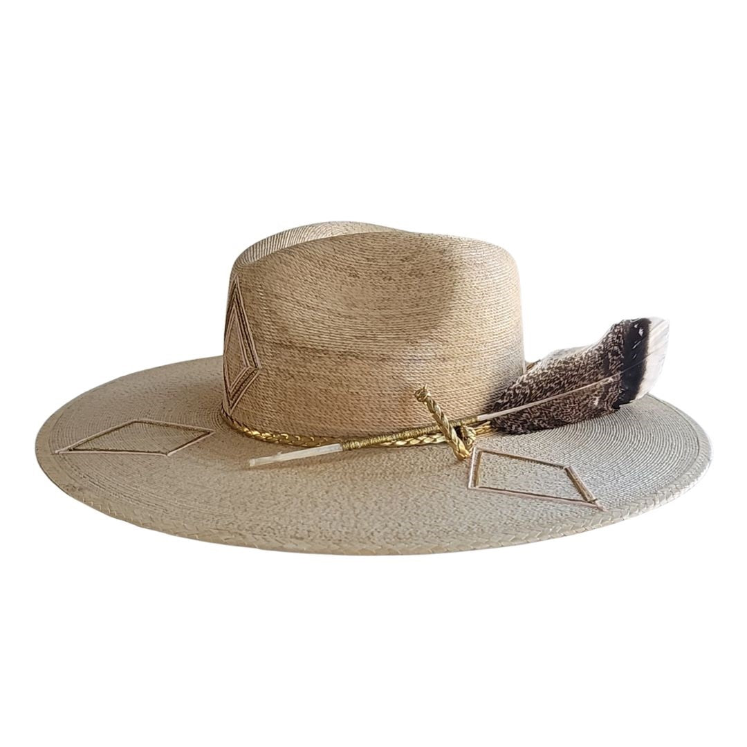 Batilk Straw Explorer Crown Hat