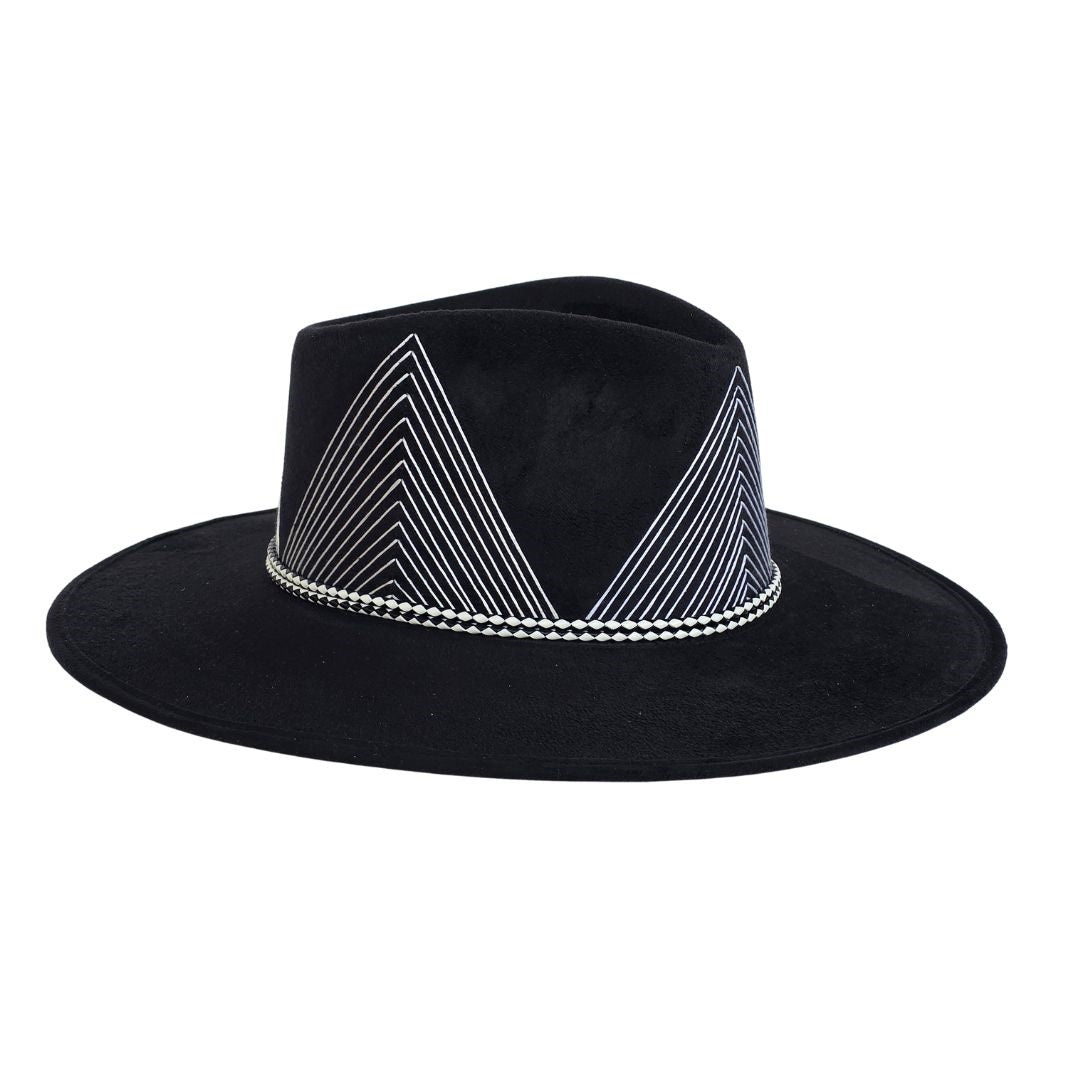 Birch Rancher Crown Hat - Black