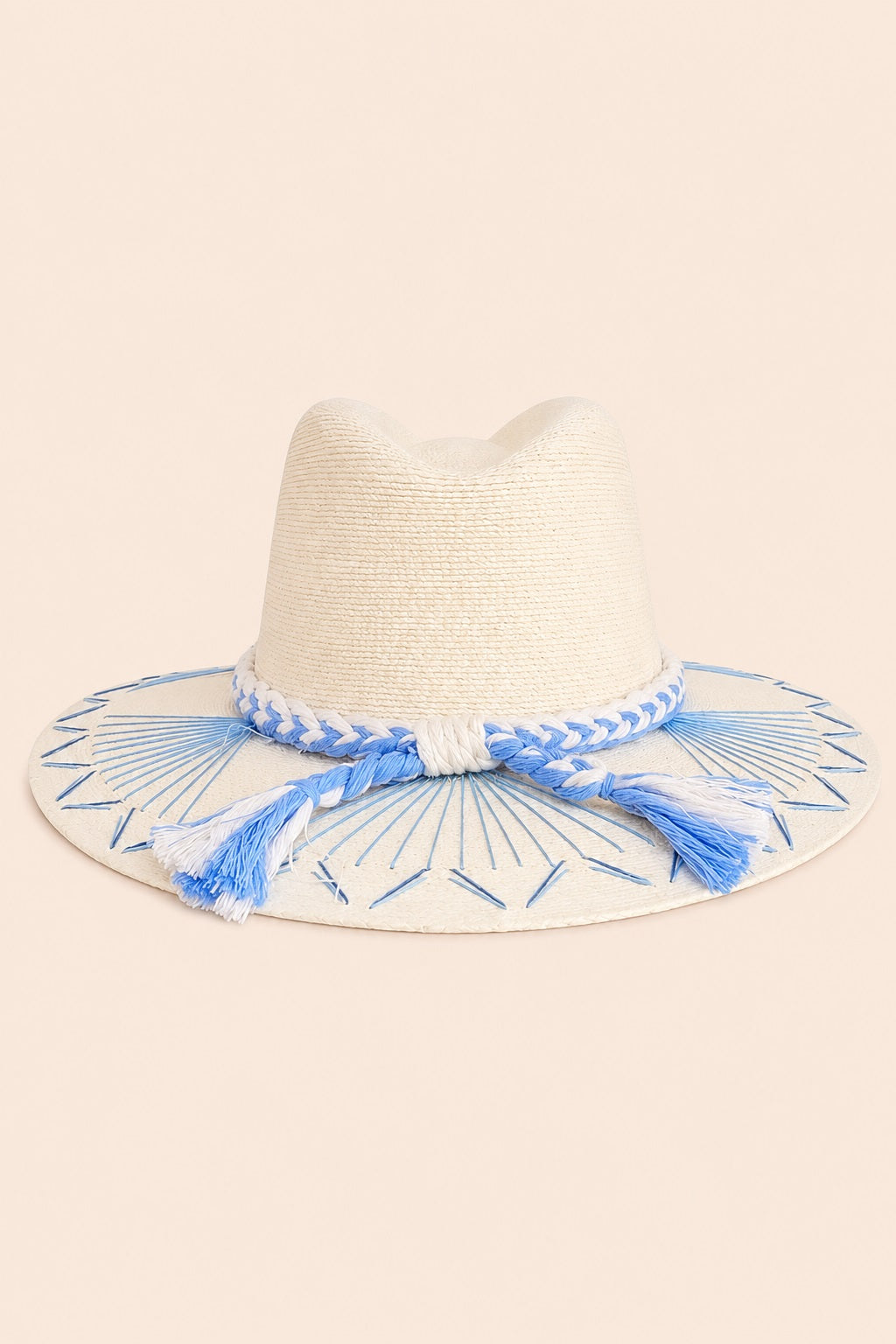 Betty Straw Indiana Crown Hat