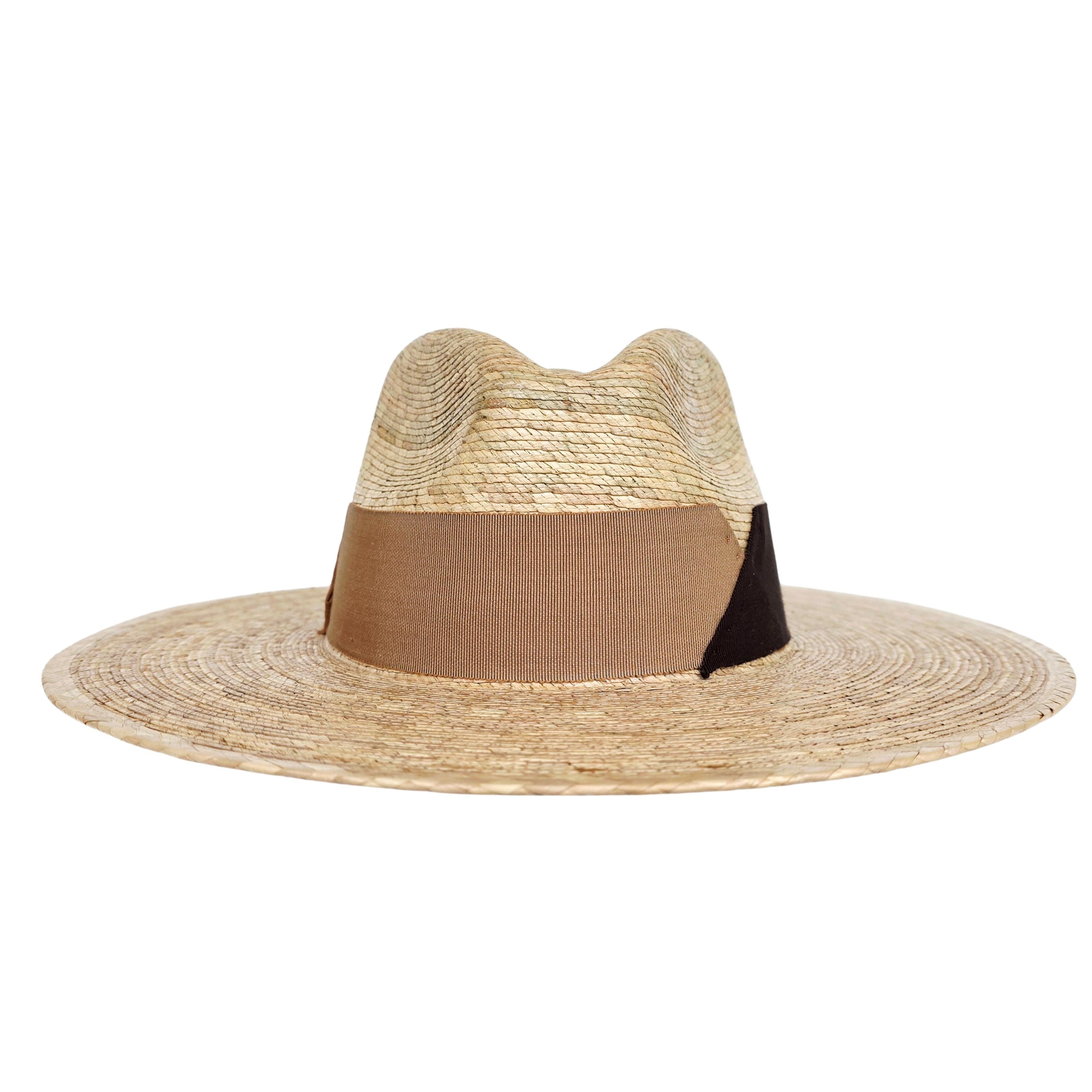Cacia Straw Explorer Crown Hat