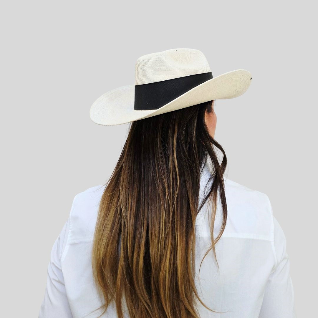 Caspian Straw Cowboy Crown Hat