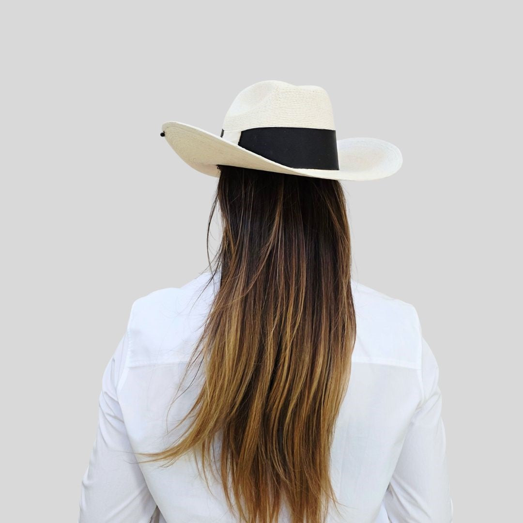 Caspian Straw Cowboy Crown Hat