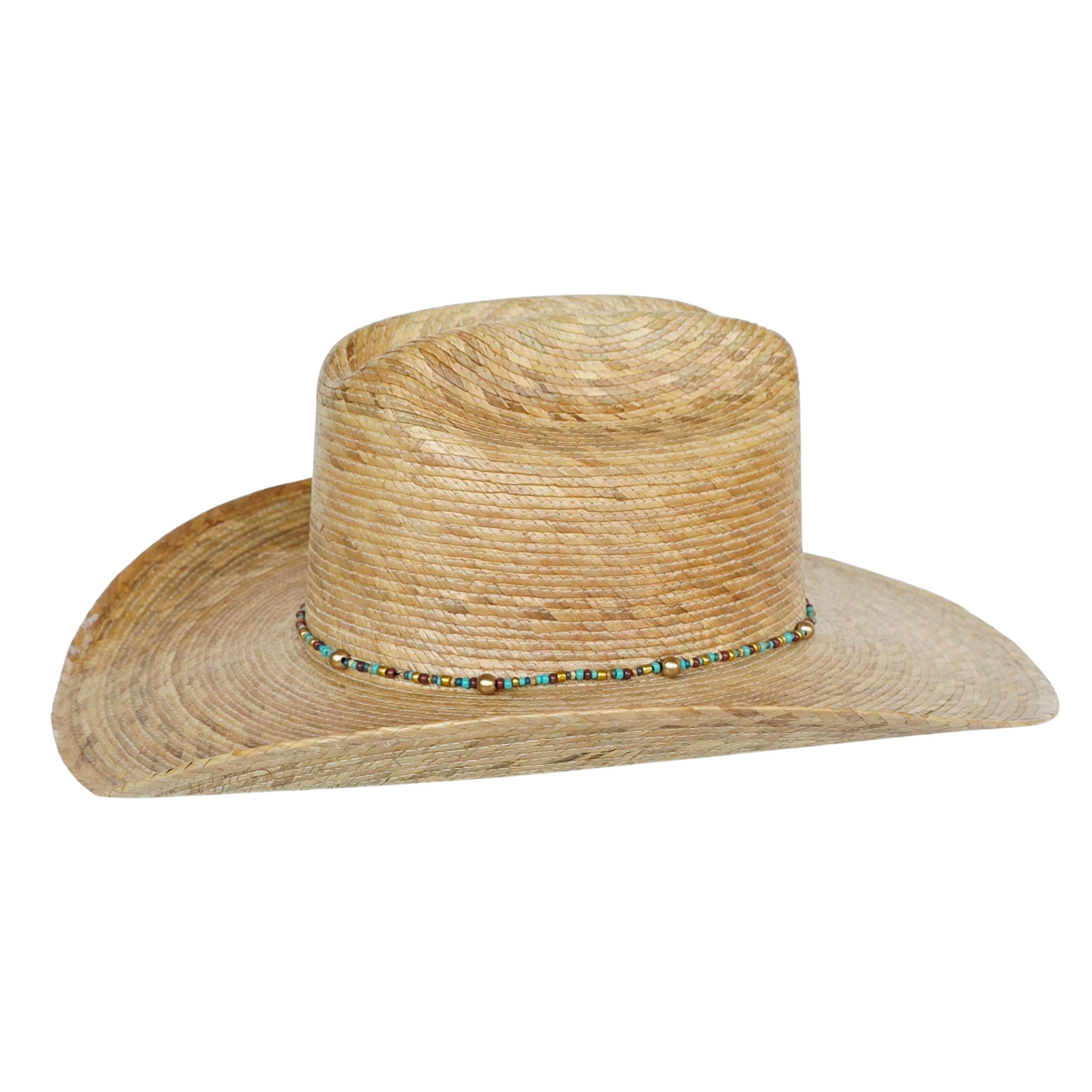 Chara Straw Western Crown Hat