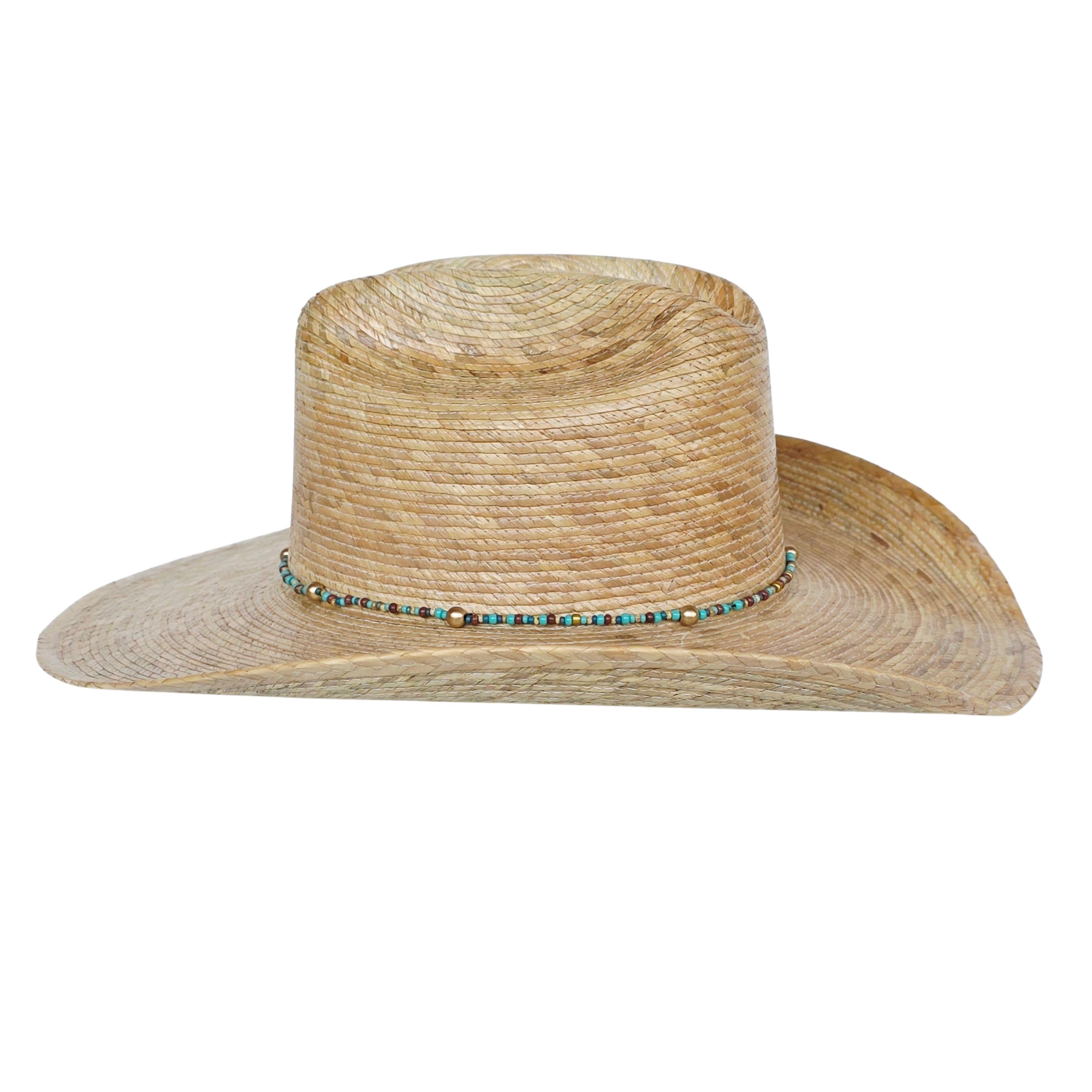 Chara Straw Western Crown Hat