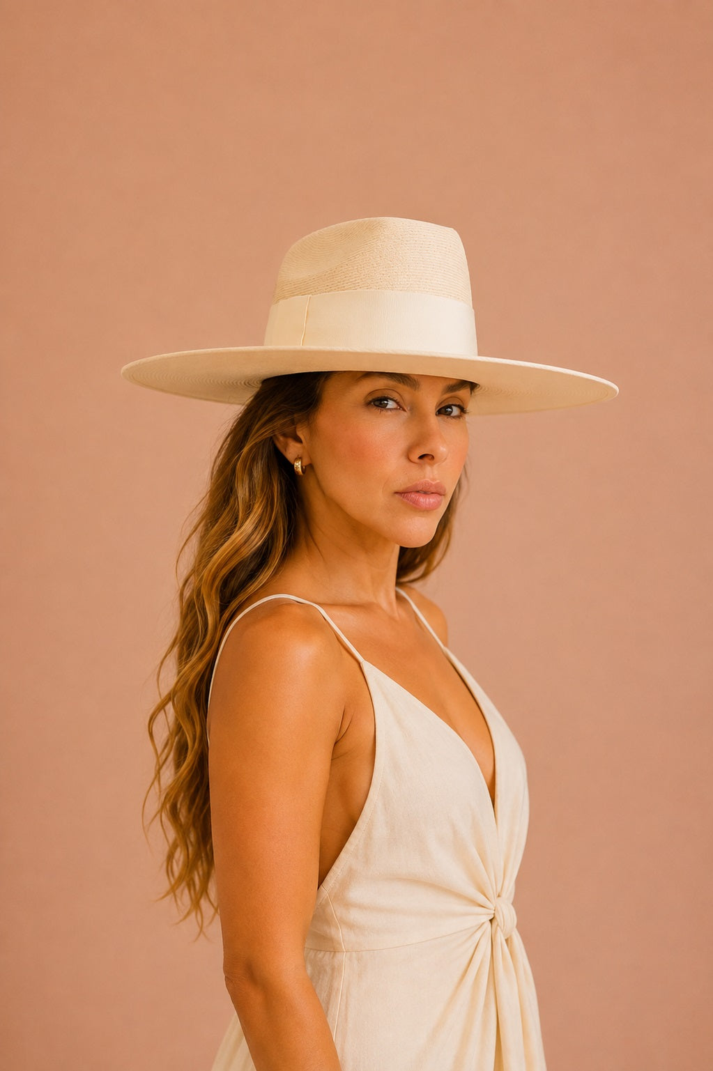 Chloé Straw Truman Crown Hat