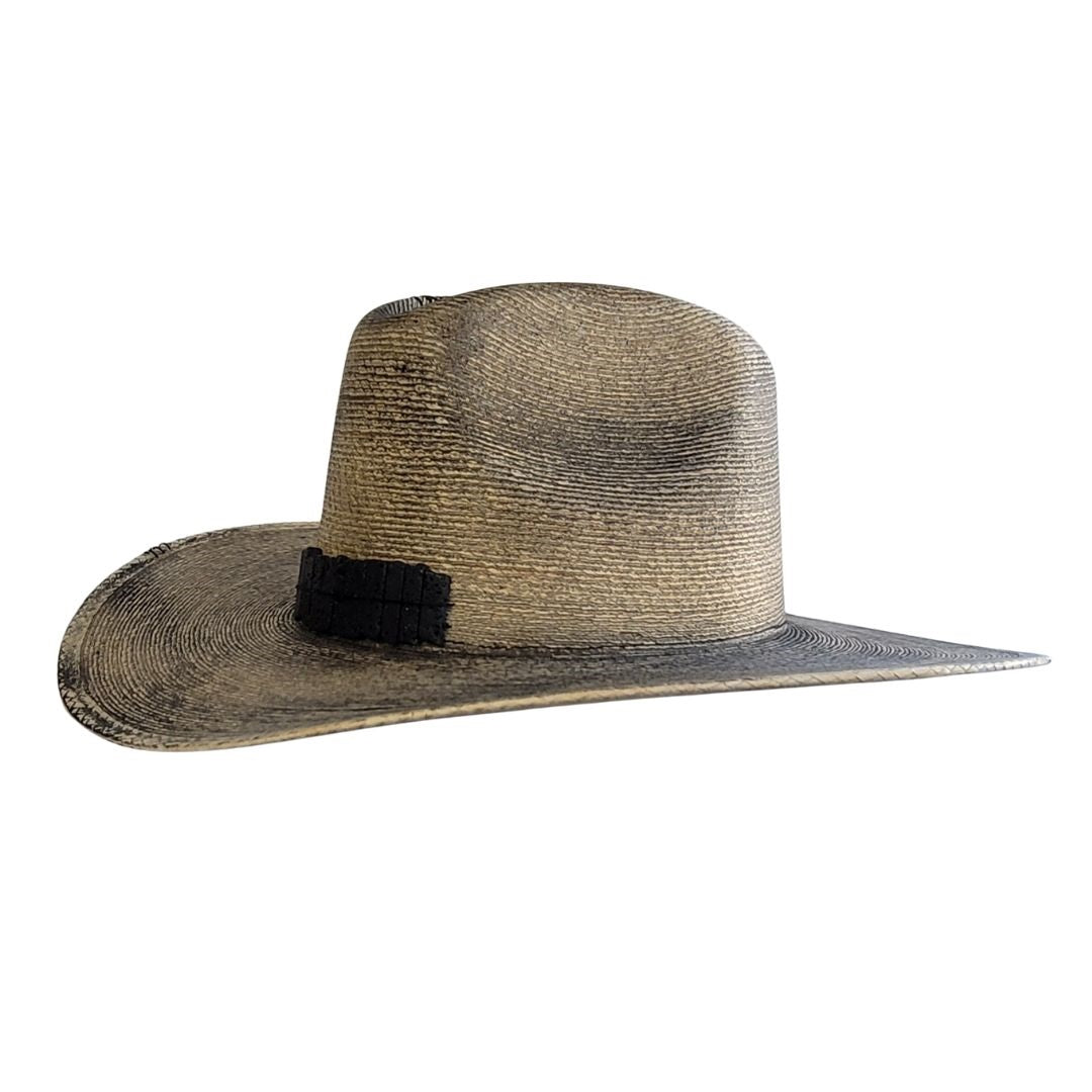 Corry Straw Western Crown Hat