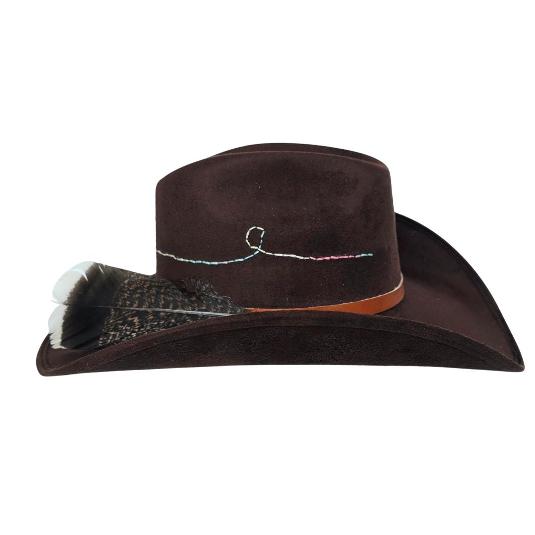 Della Cowboy Crown Hat