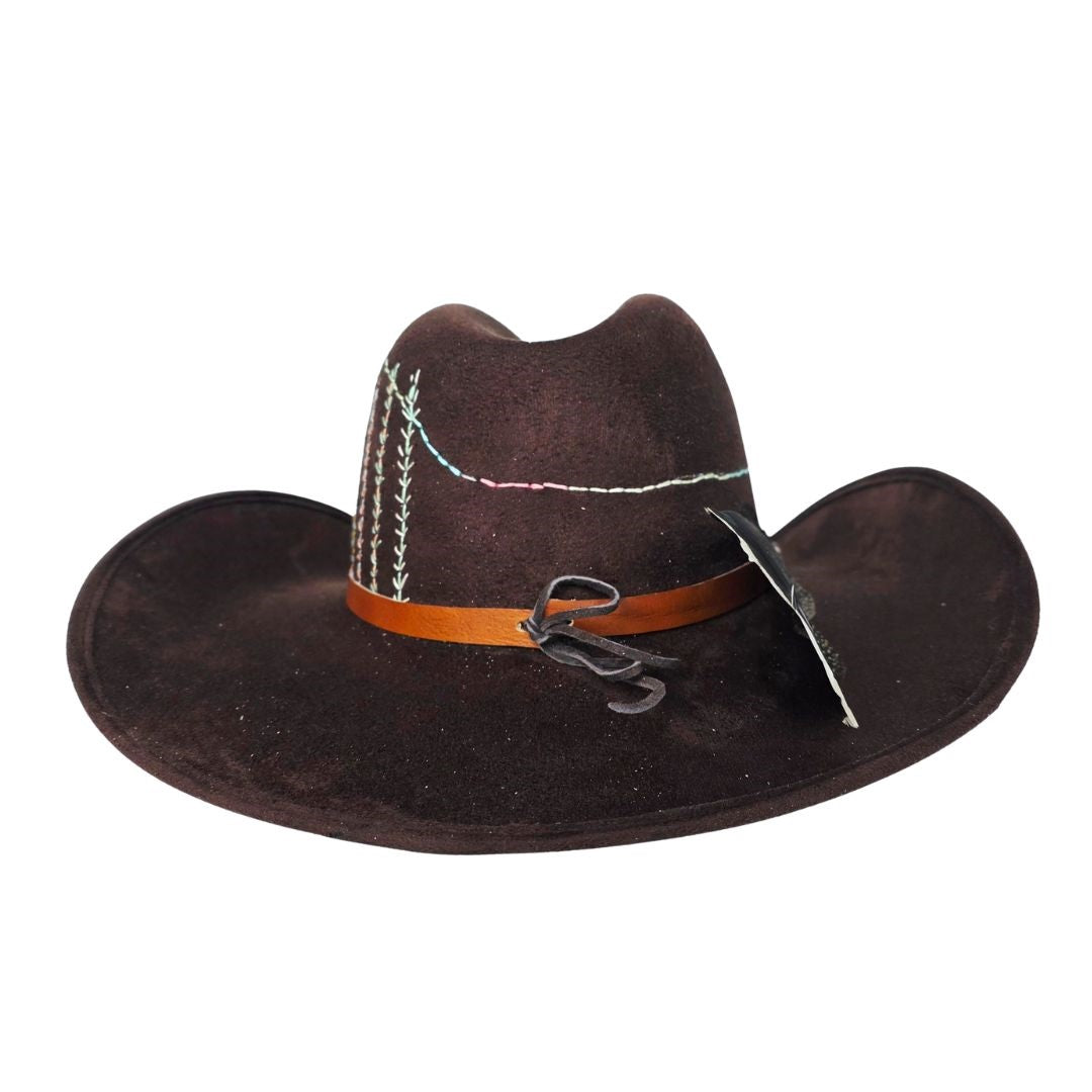 Della Cowboy Crown Hat