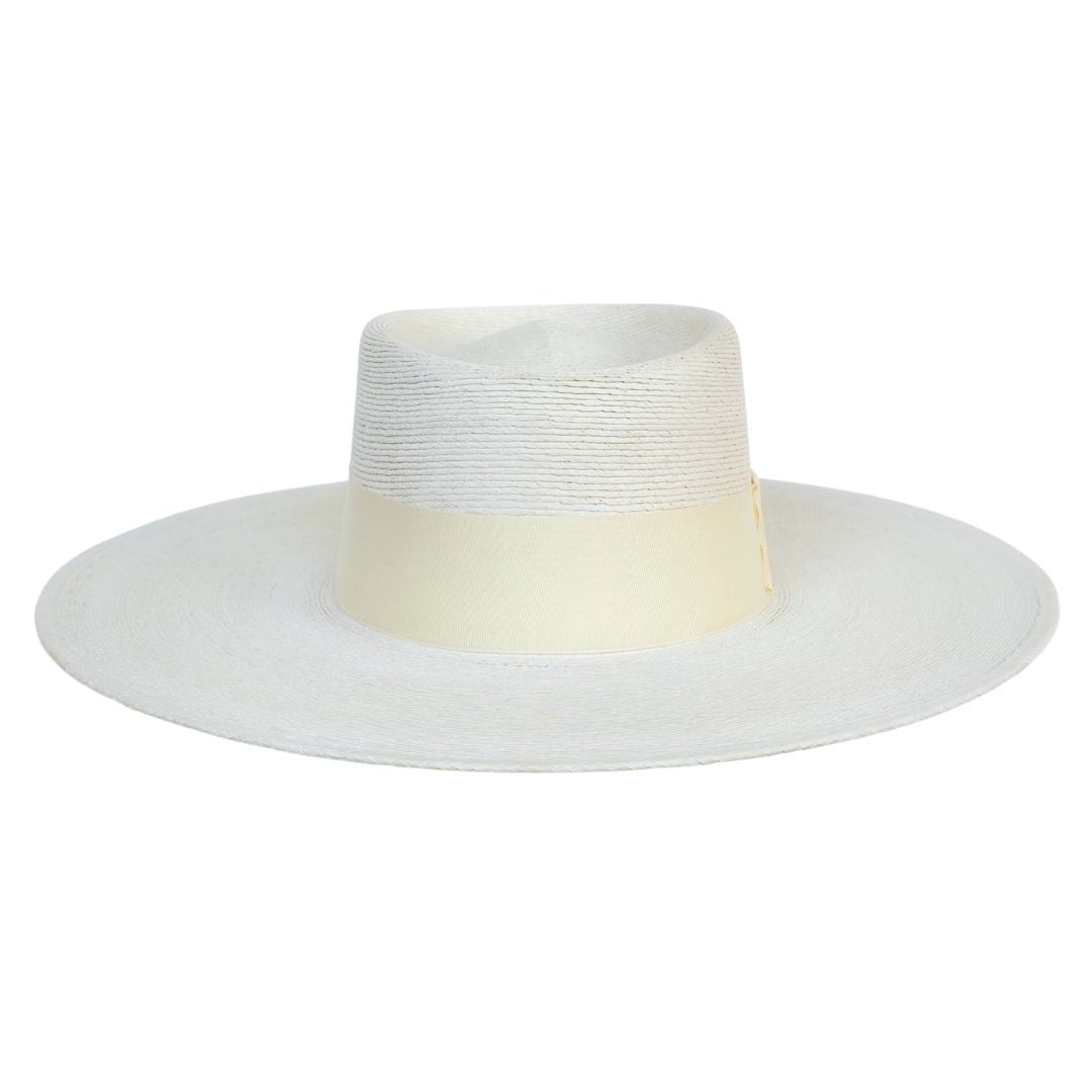 Devika Straw Telescope Crown Hat