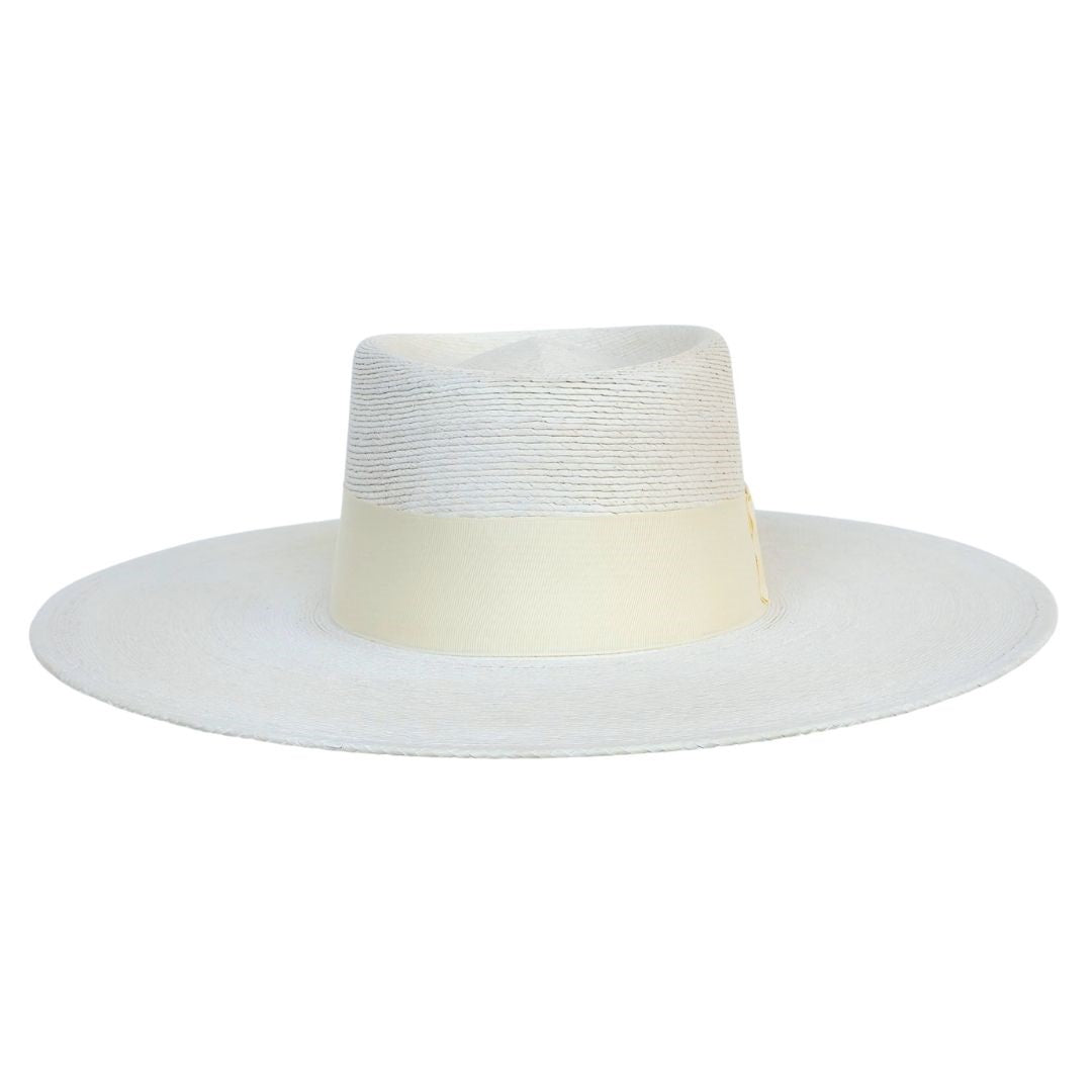 Devika Straw Telescope Crown Hat