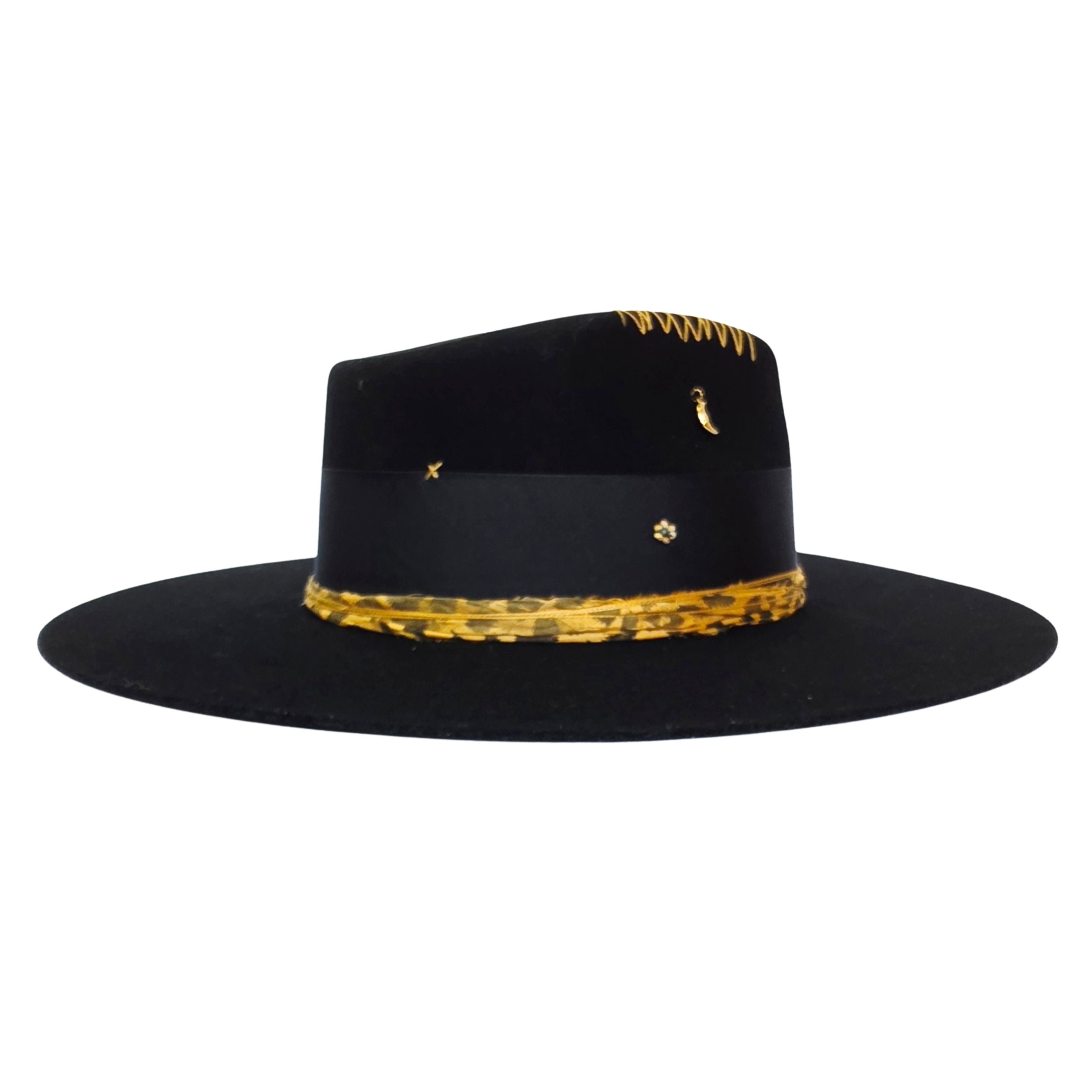 Eleni Rancher Crown Hat