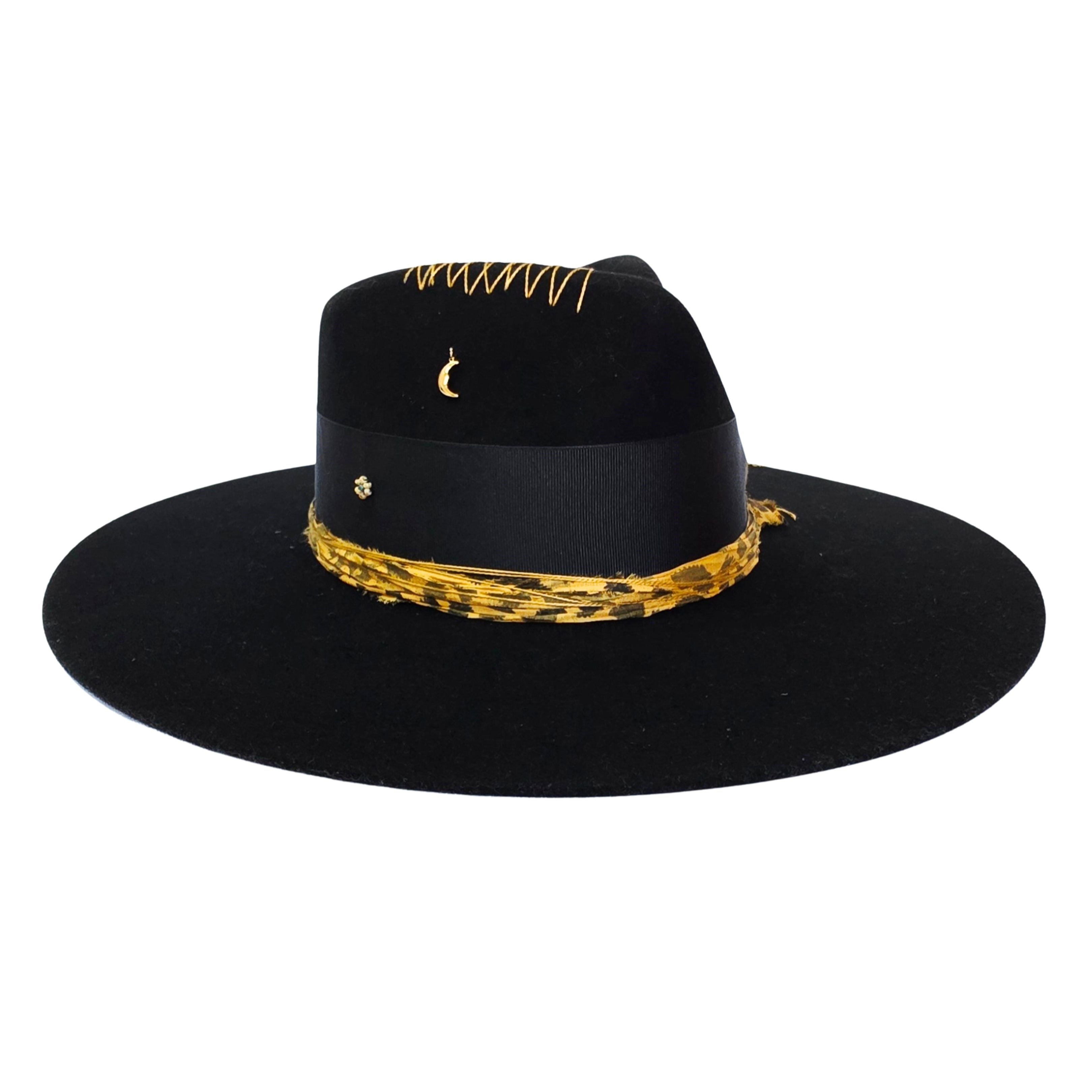 Eleni Rancher Crown Hat