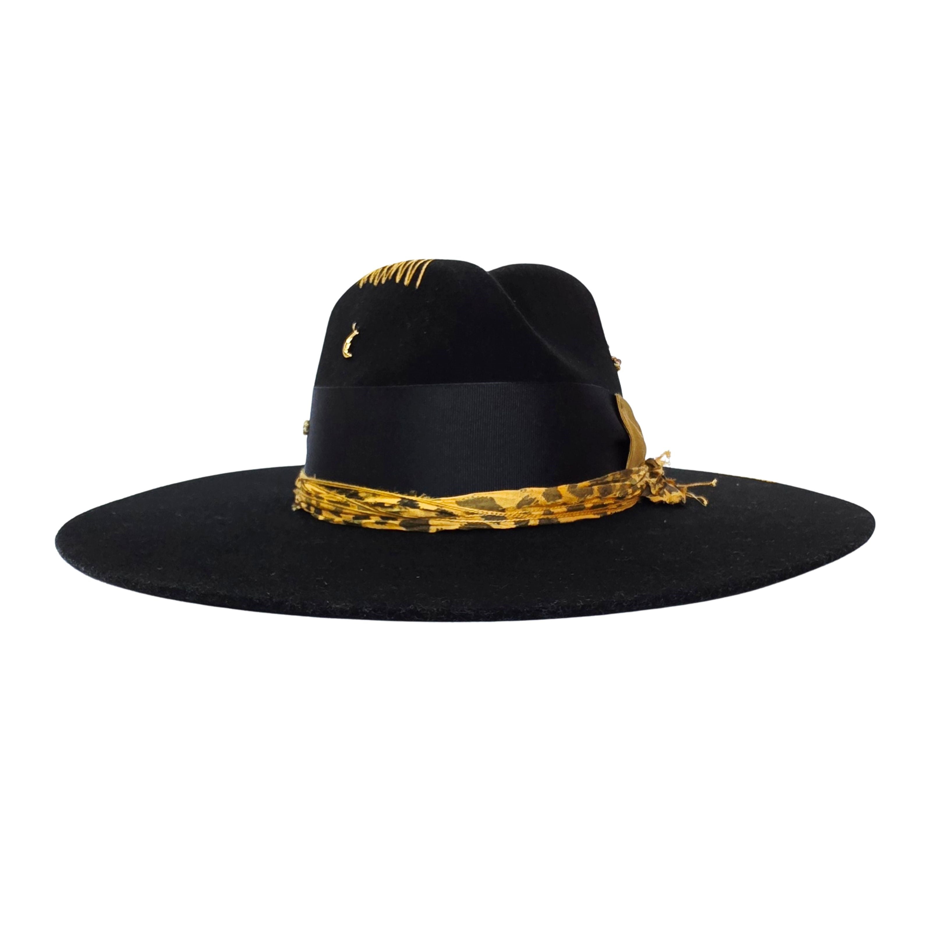 Eleni Rancher Crown Hat