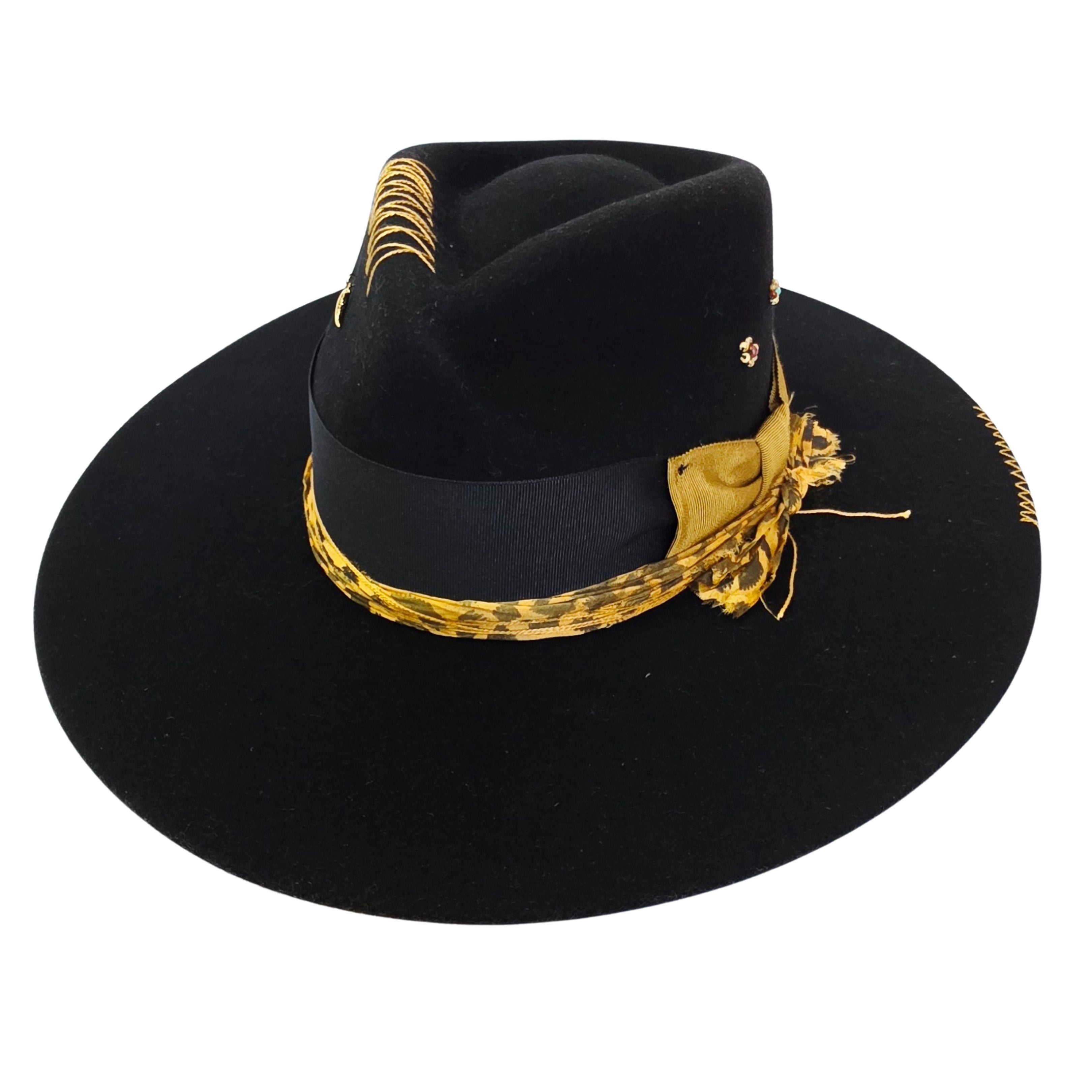 Eleni Rancher Crown Hat