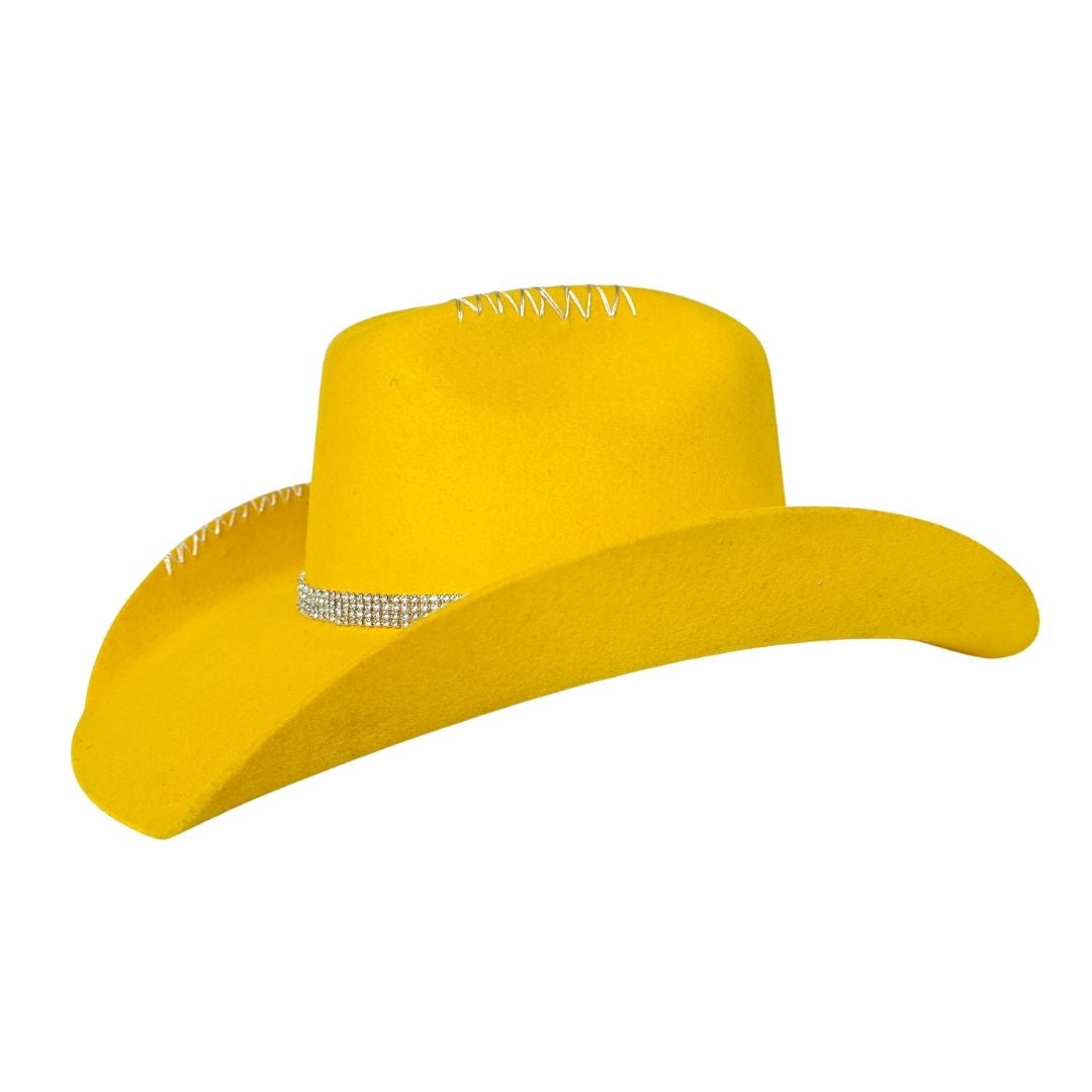 Elowen  Western Cowboy Crown Hat