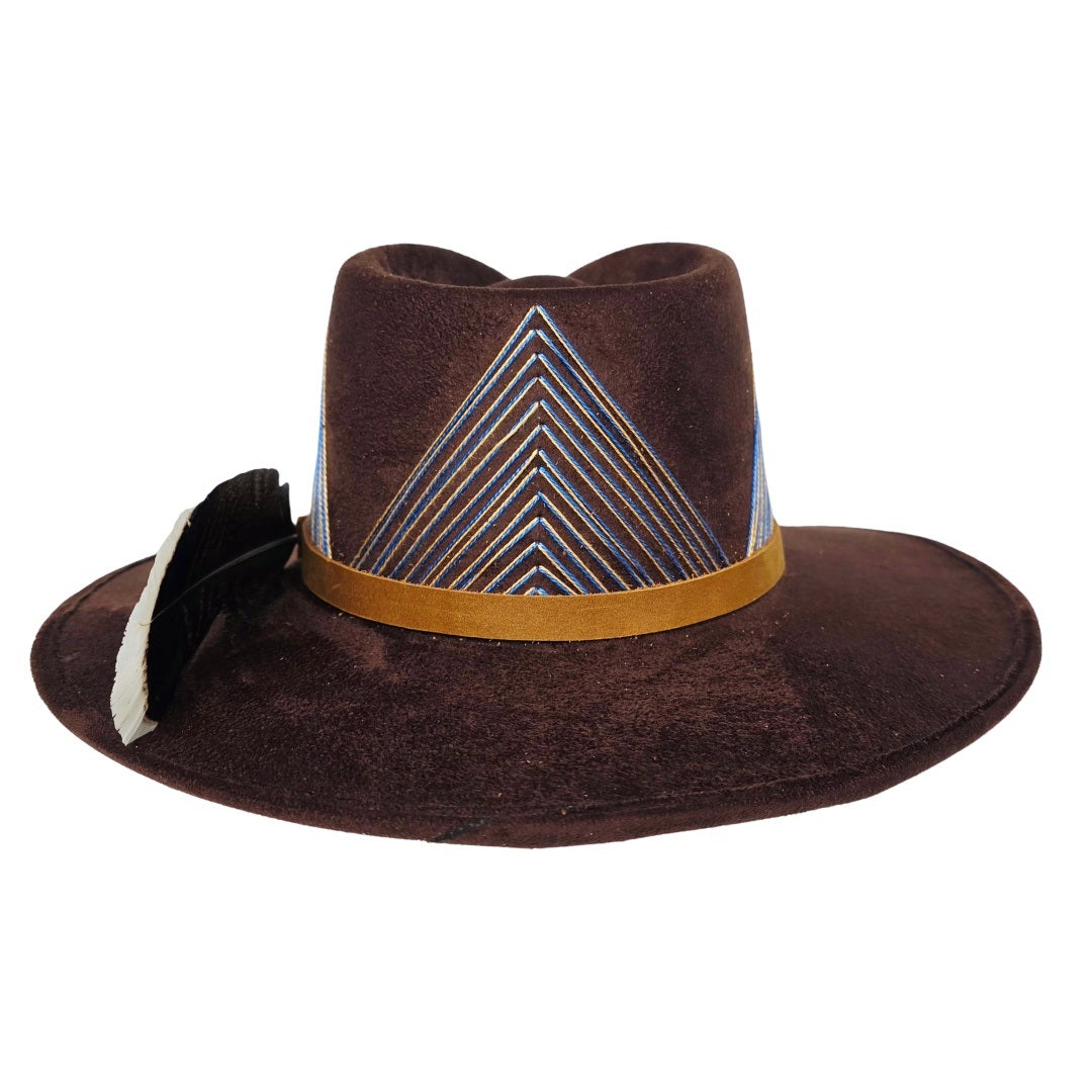Elyna Rancher Crown Hat