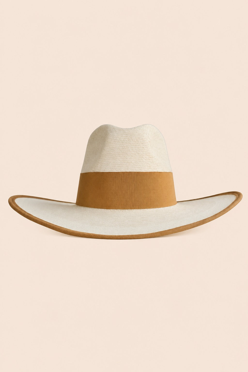 Fia Straw Western Crown Hat
