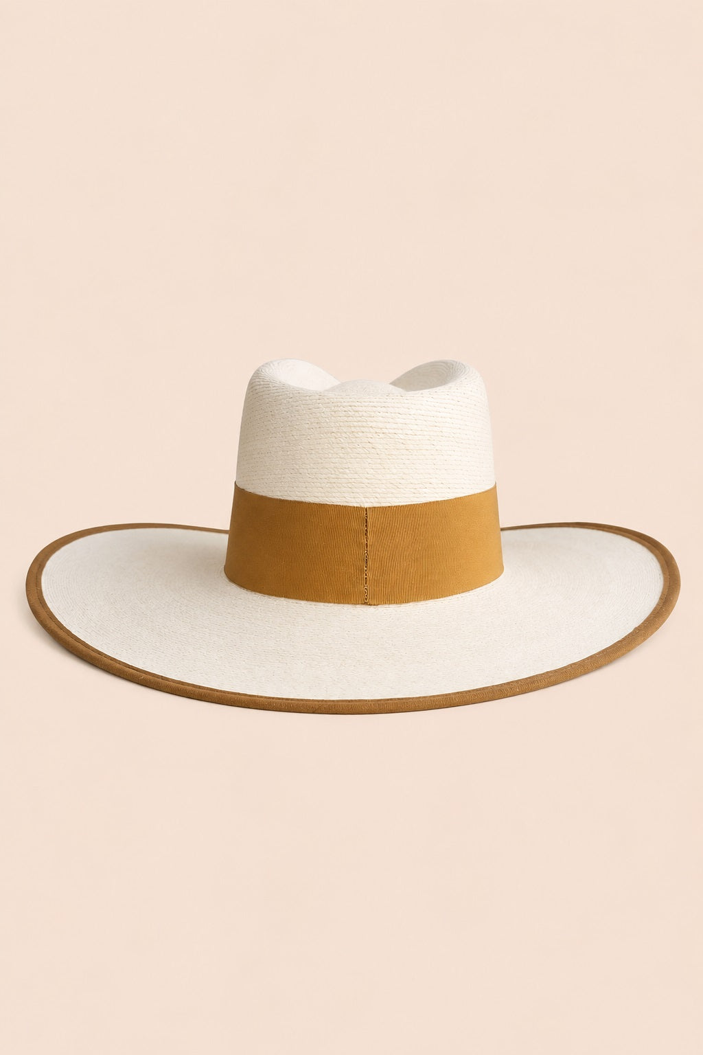 Fia Straw Western Crown Hat