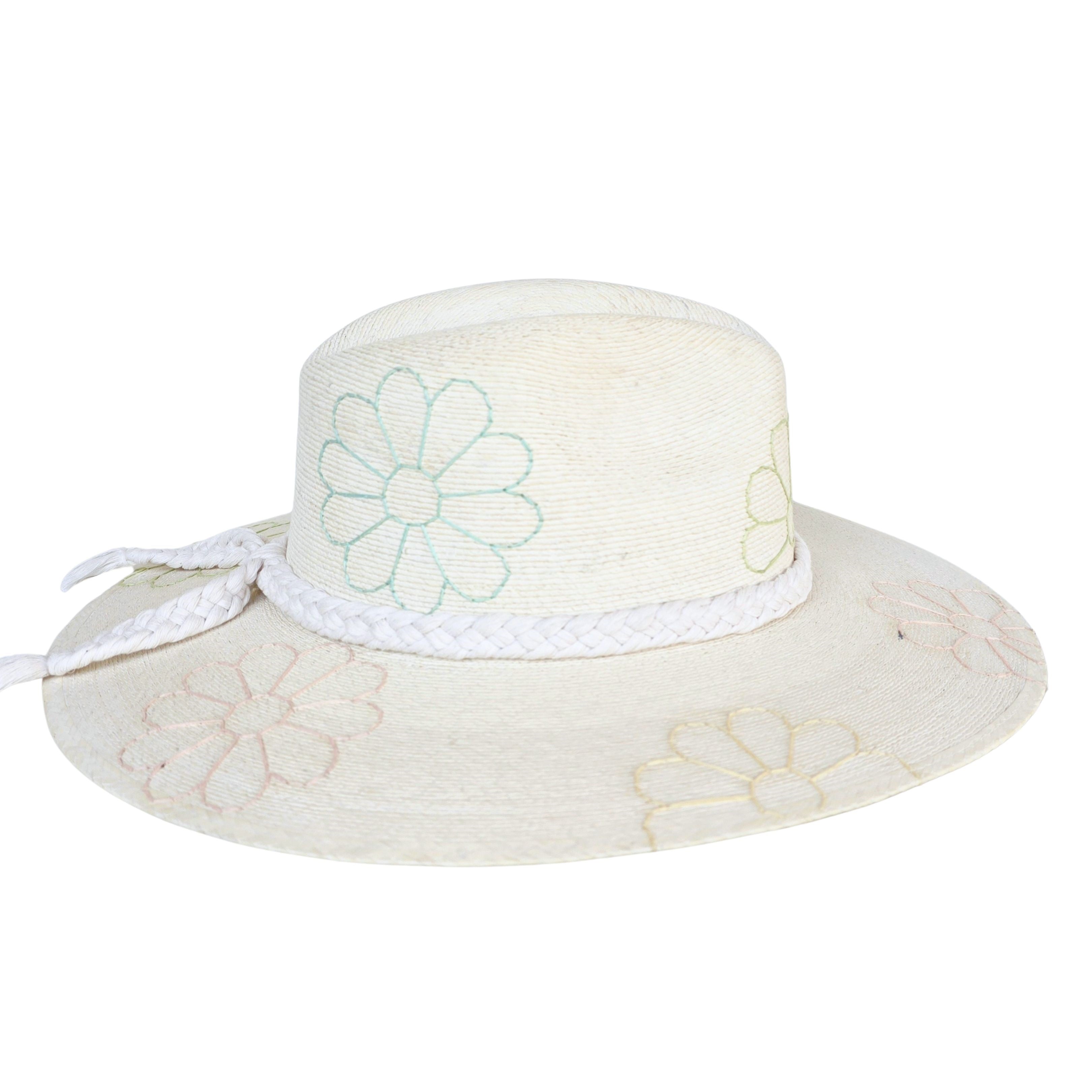 Filippa  Straw Indiana Crown Hat