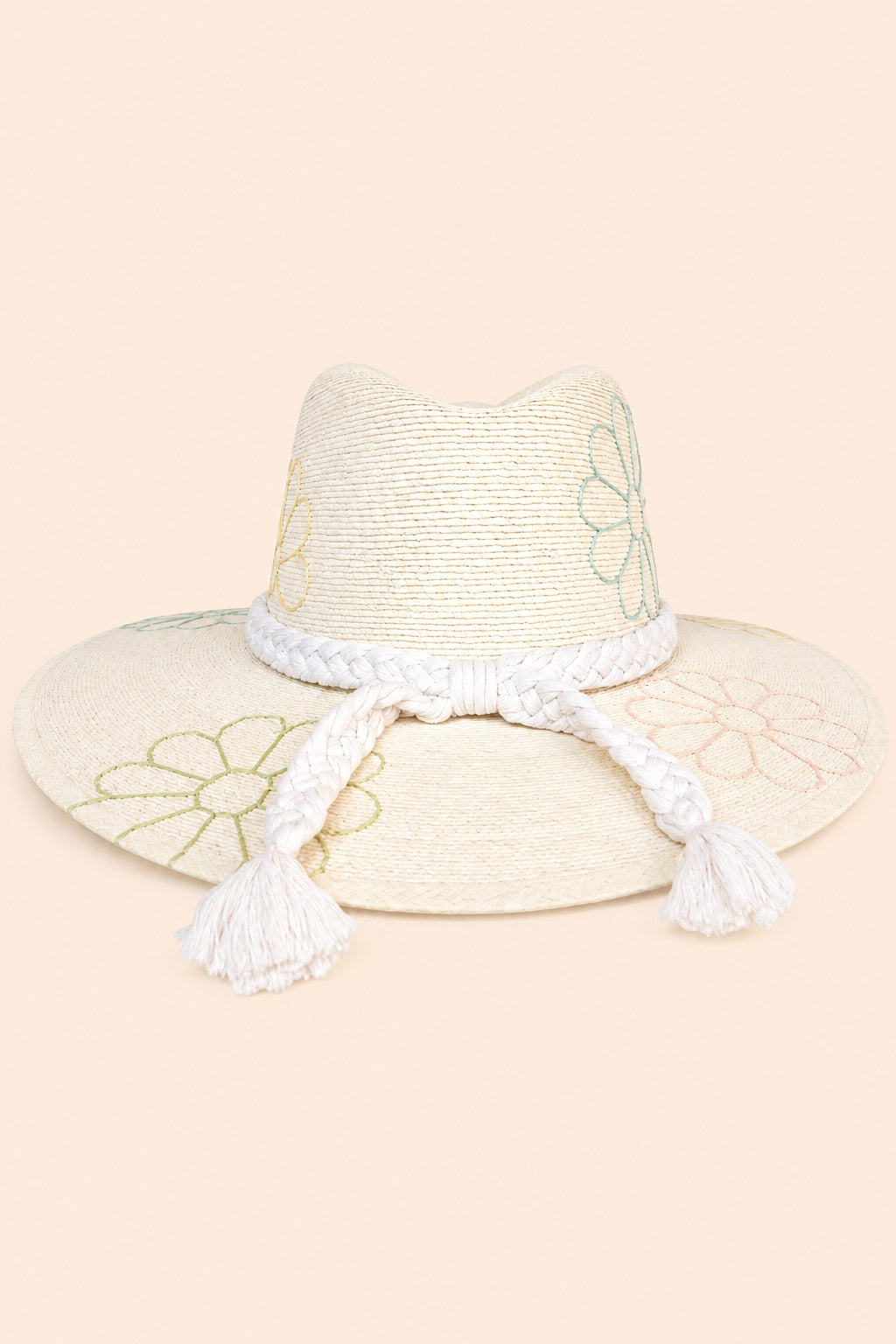 Filippa  Straw Indiana Crown Hat