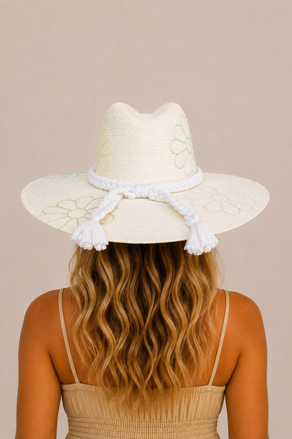 Filippa  Straw Indiana Crown Hat