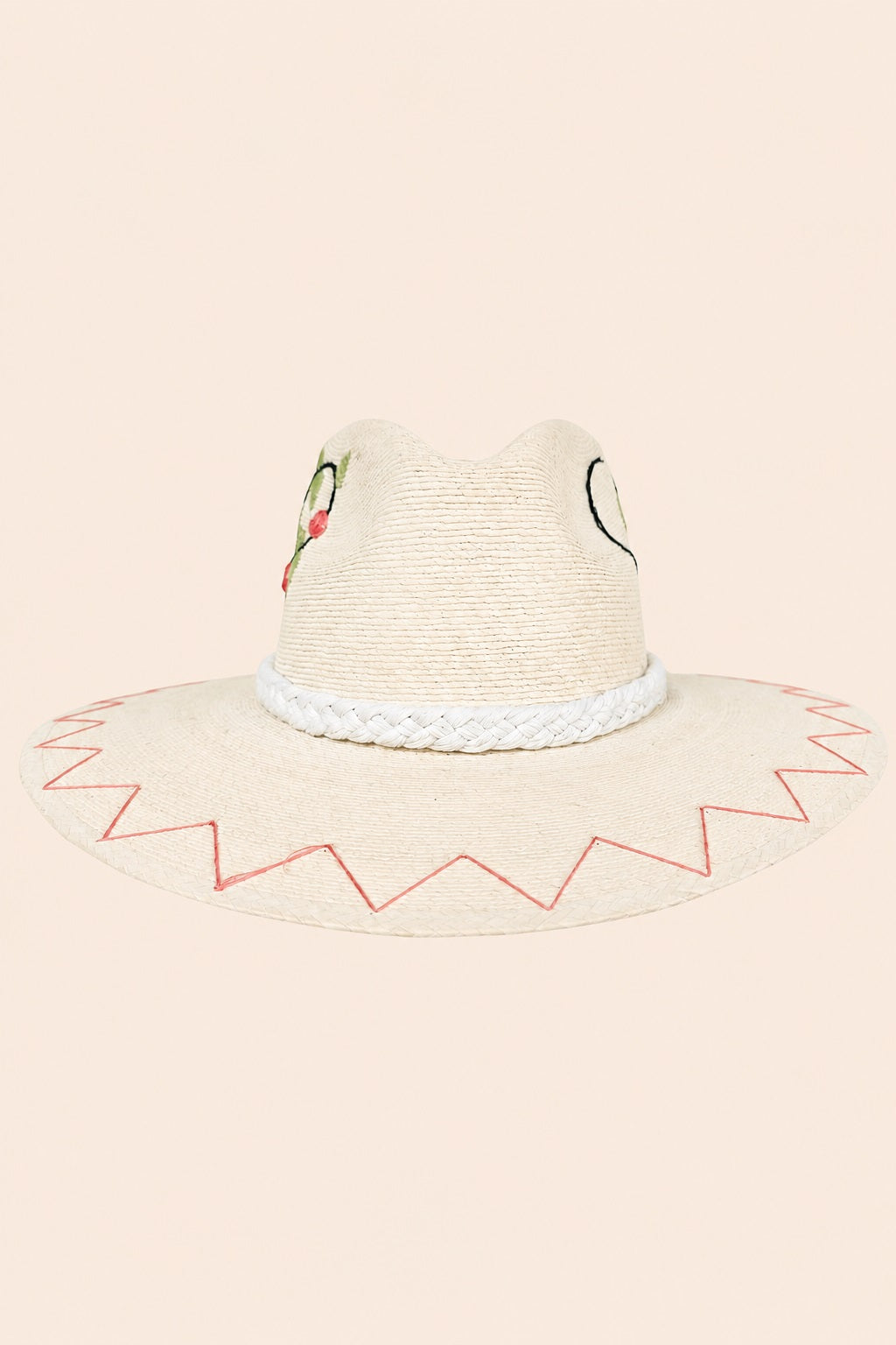 Flora Straw Indiana Crown Hat