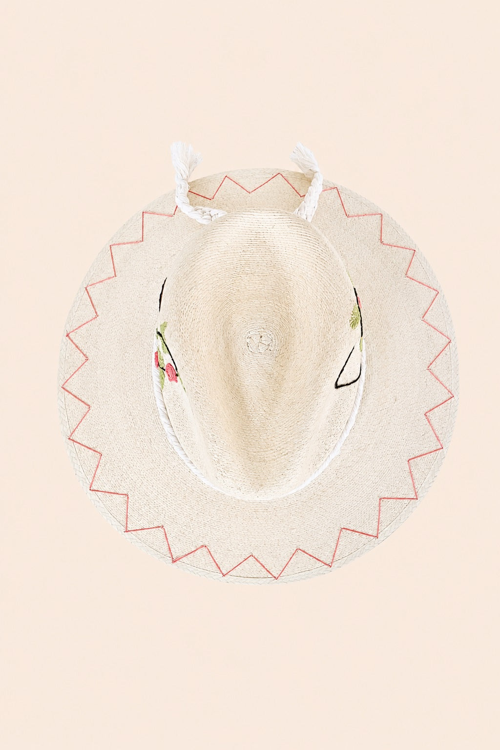 Flora Straw Indiana Crown Hat