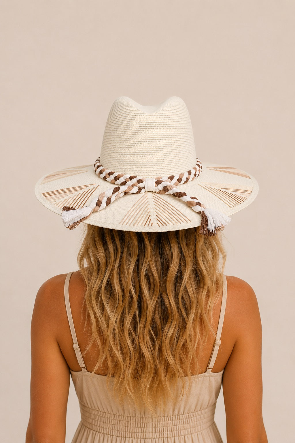 Galini Straw Indiana Crown Hat