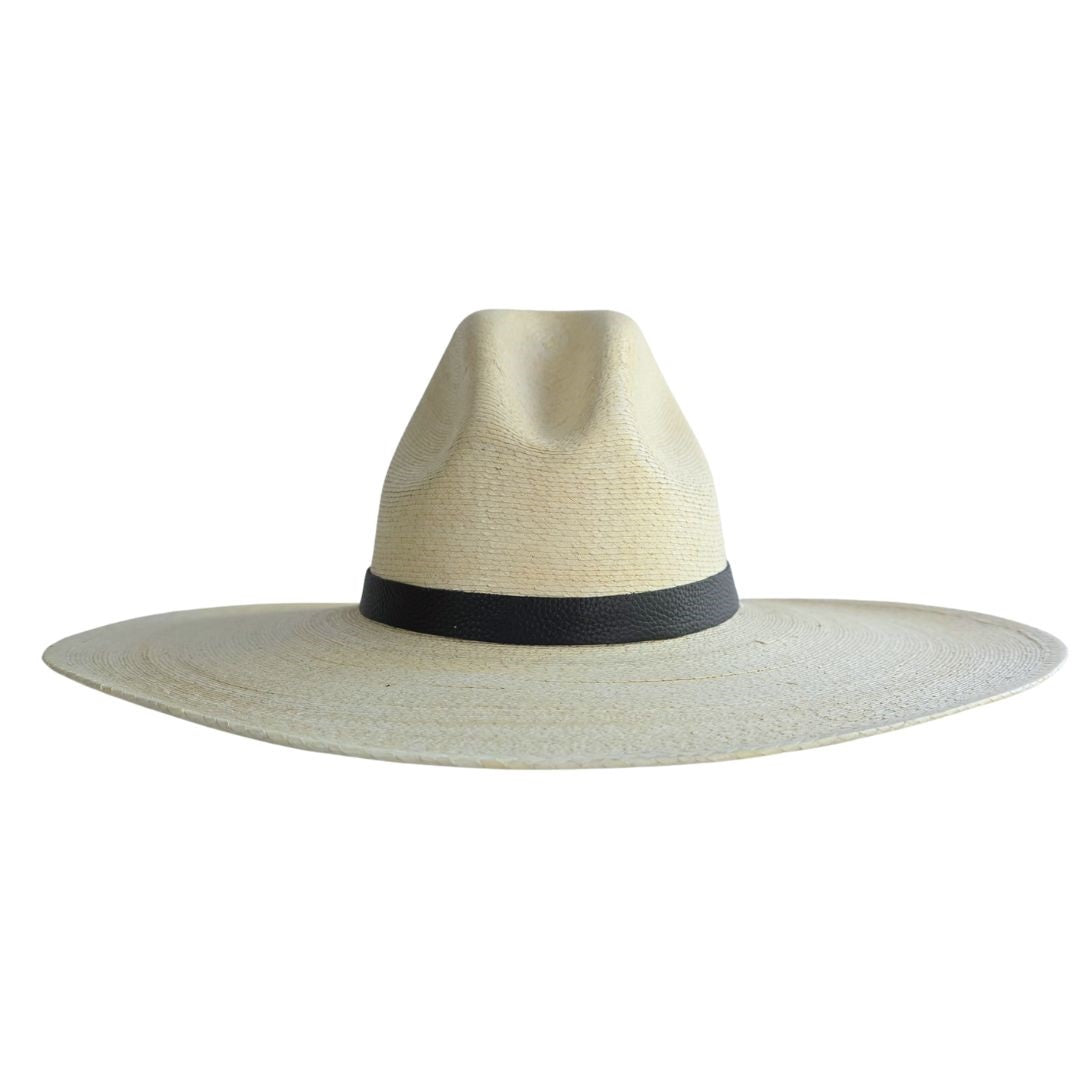 Gilberte Straw Western Crown Hat